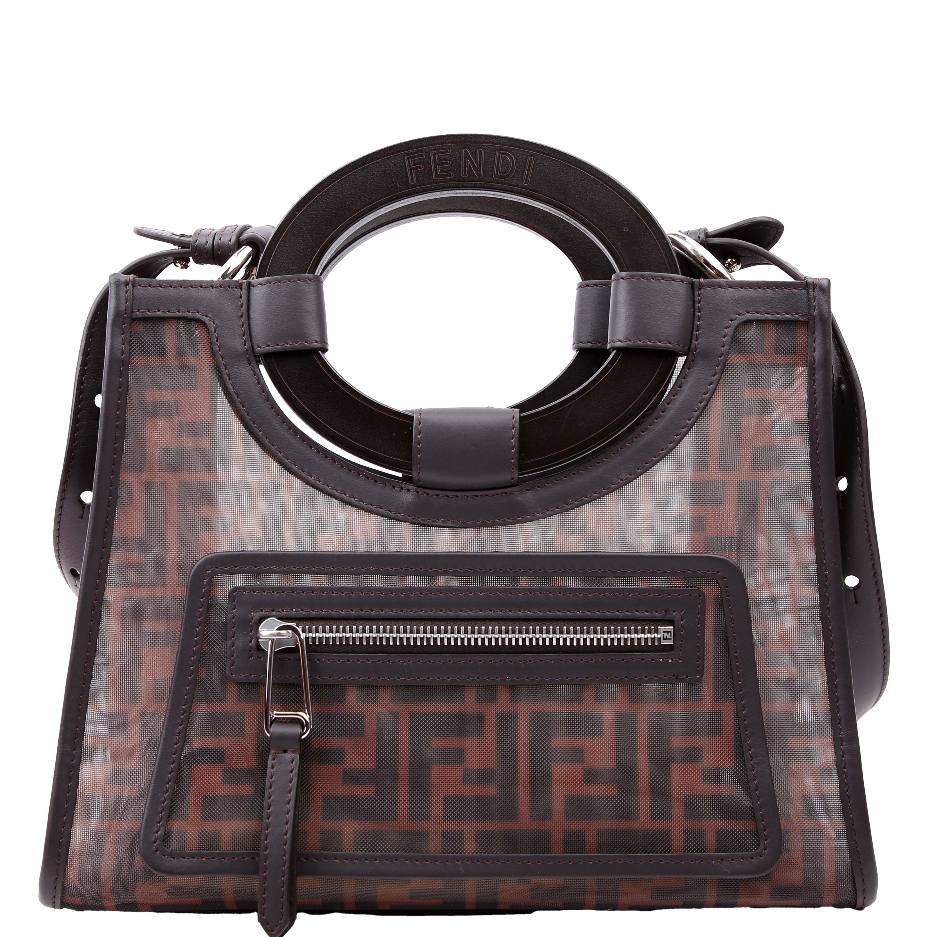 FF 1974 Mesh Runaway Shopper Small Brown