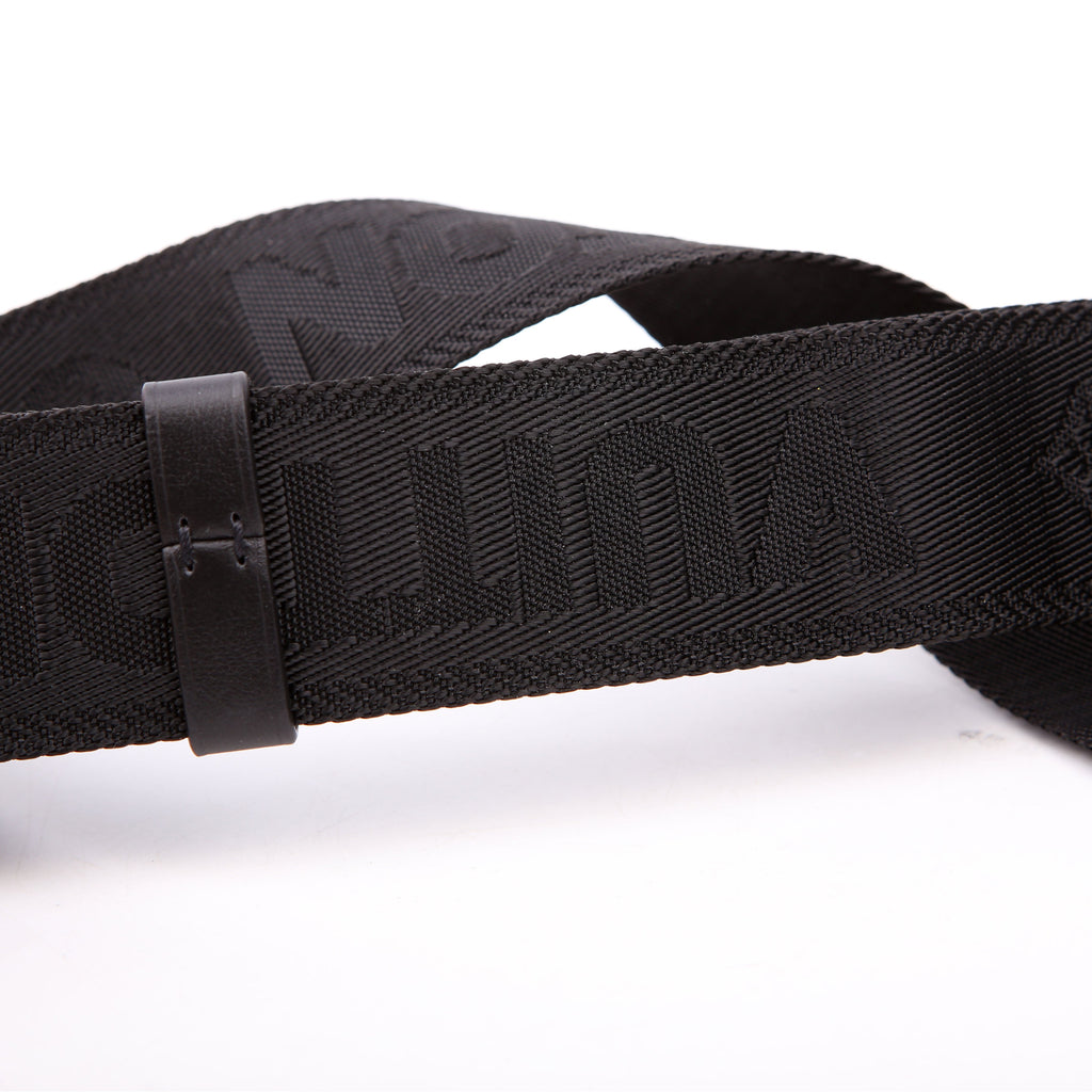 Wallet On Strap Bubblegram Black
