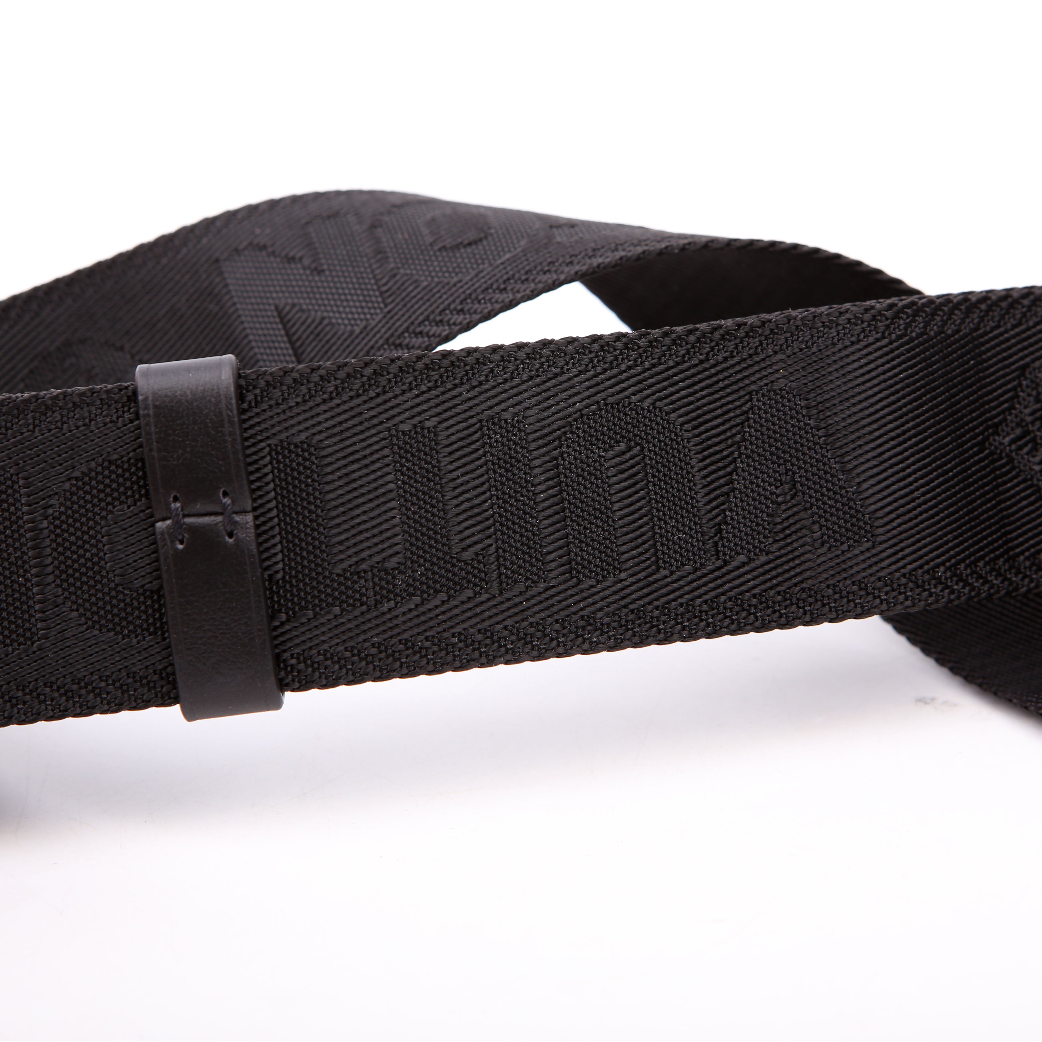Wallet On Strap Bubblegram Black
