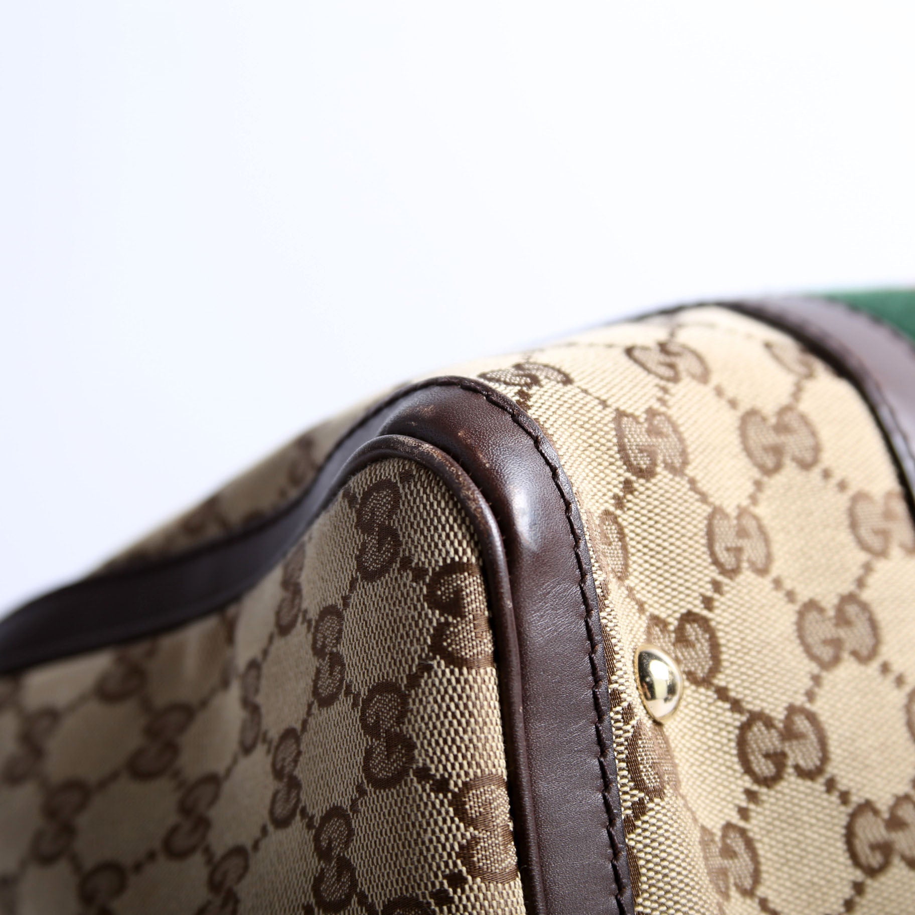 247205 Boston Bag Canvas Brown