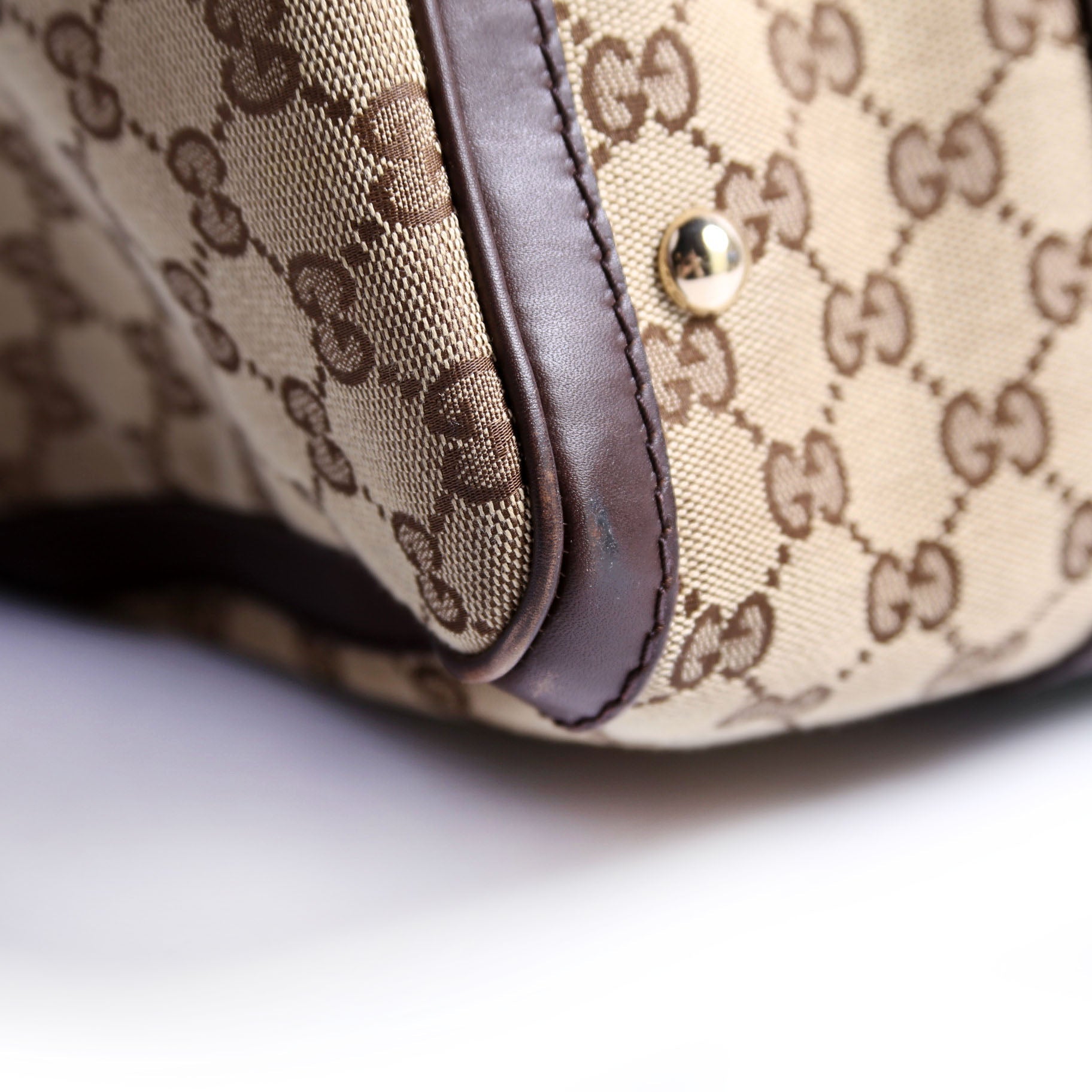 247205 Boston Bag Canvas Brown