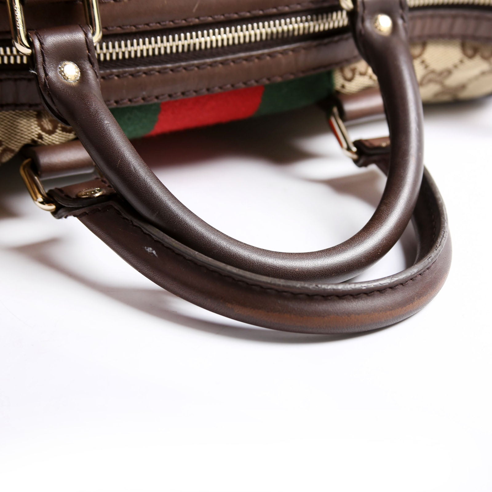 247205 Boston Bag Canvas Brown
