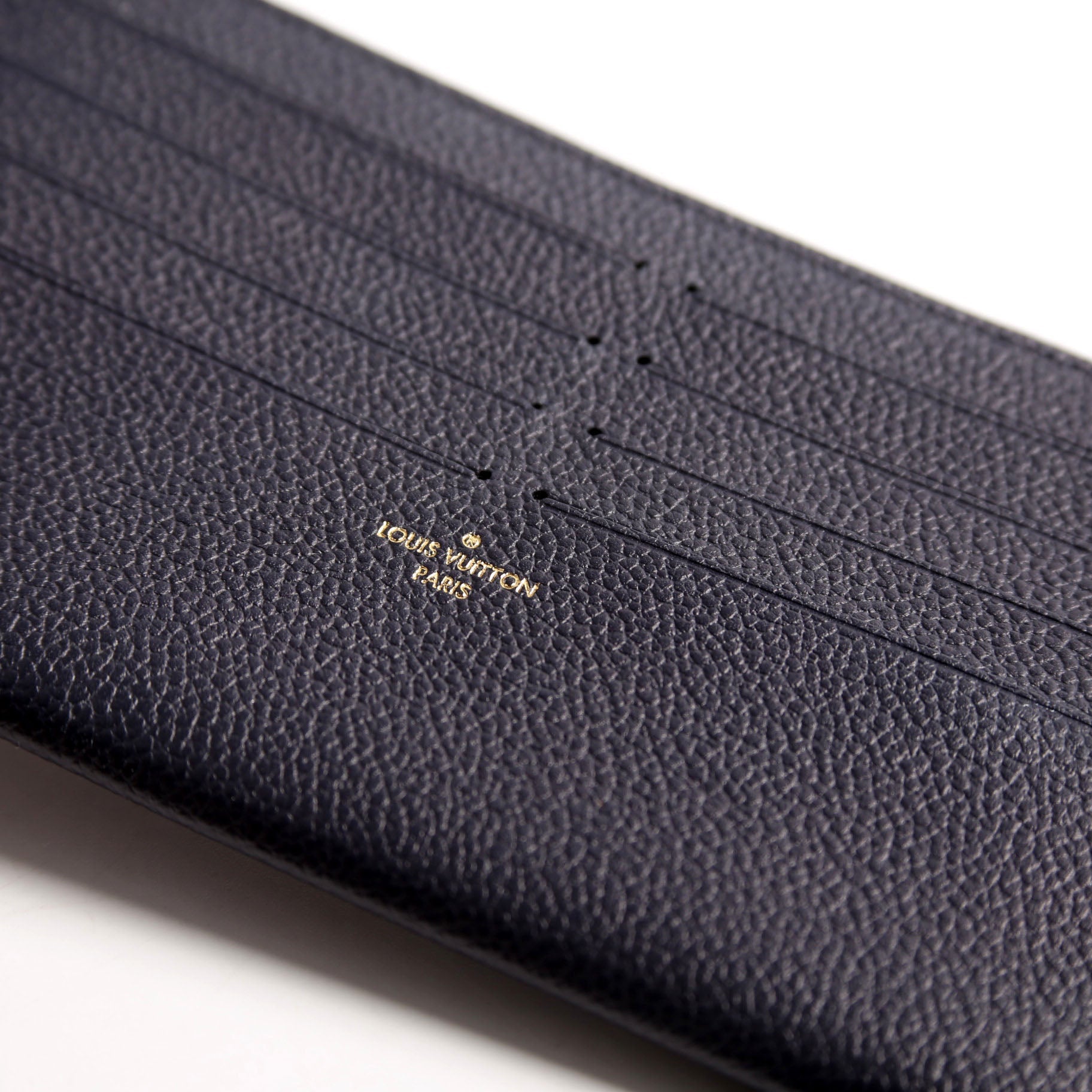 Pochette Felicie Card Insert Only Navy/Reed