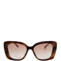 5422-B-A Square Brown Sunglasess