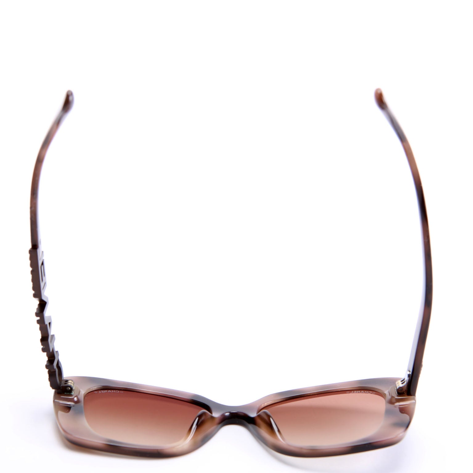 5422-B-A Square Brown Sunglasess