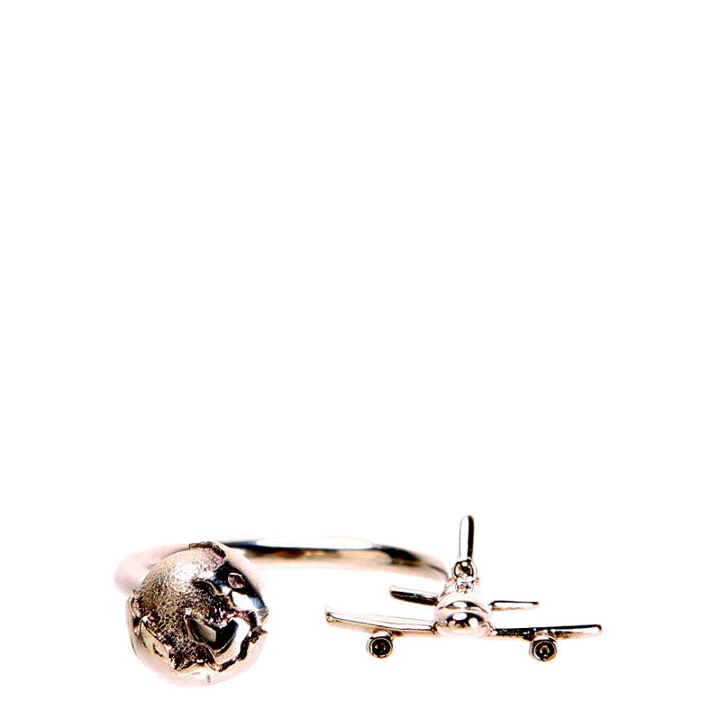 Plane and Globe 925