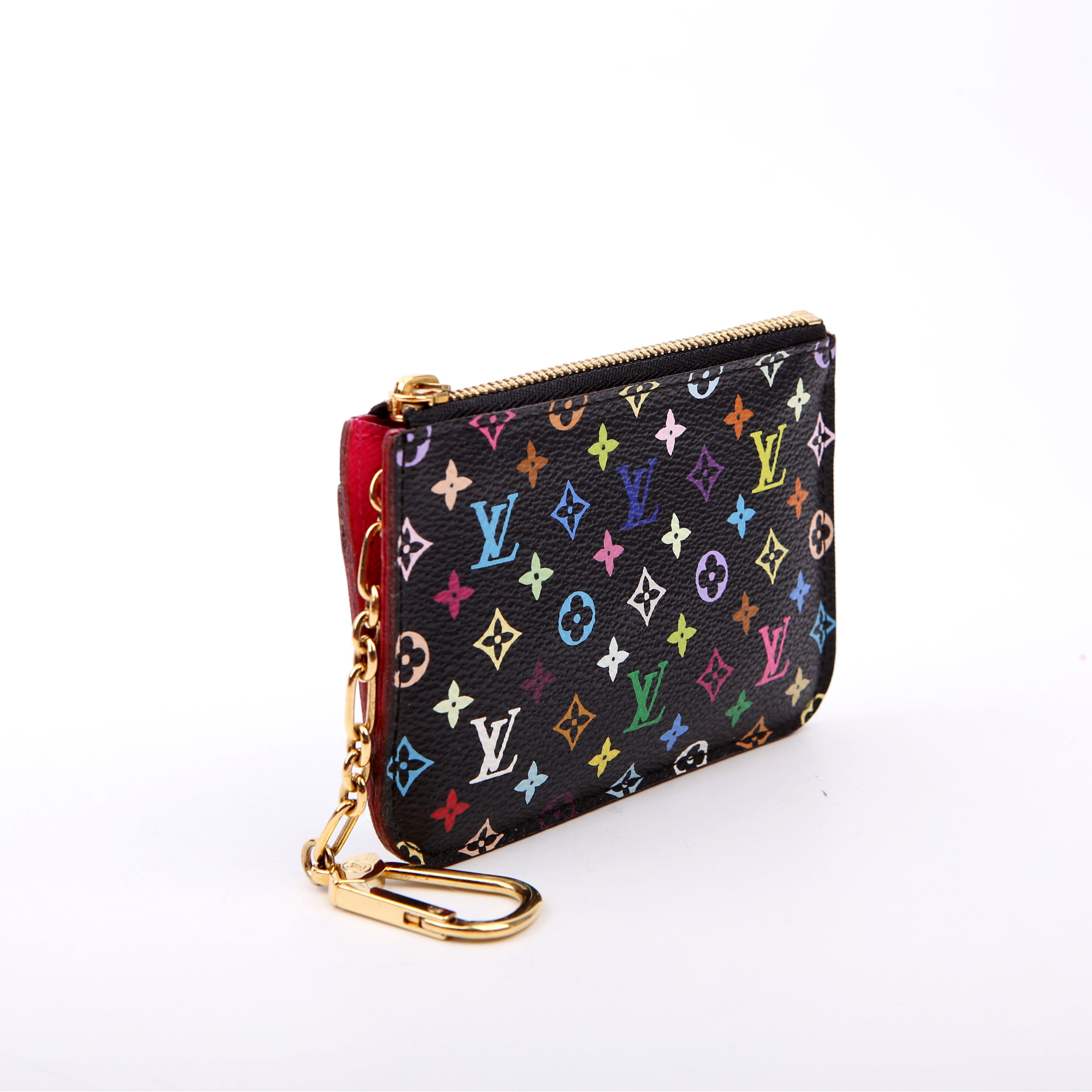 Pochette Cles NM Multicolor Monogram Black