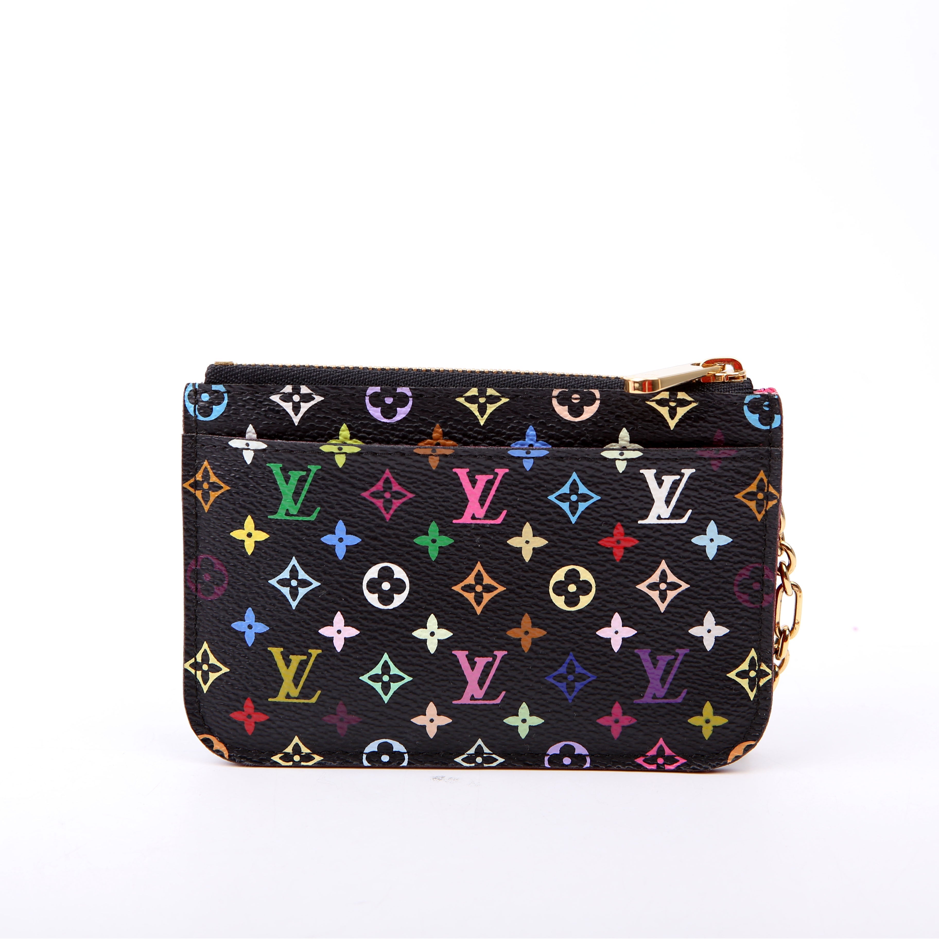 Pochette Cles NM Multicolor Monogram Black
