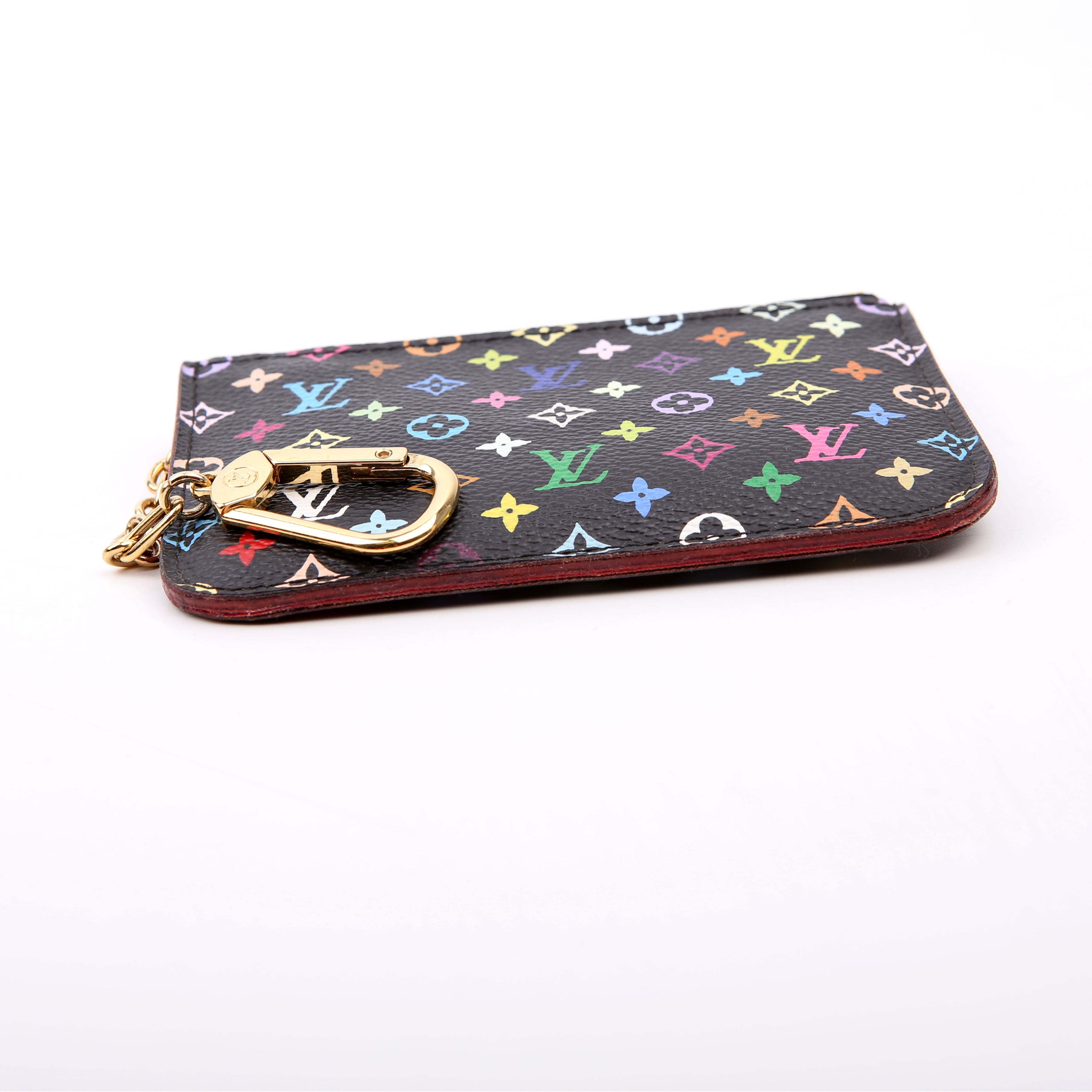 Pochette Cles NM Multicolor Monogram Black