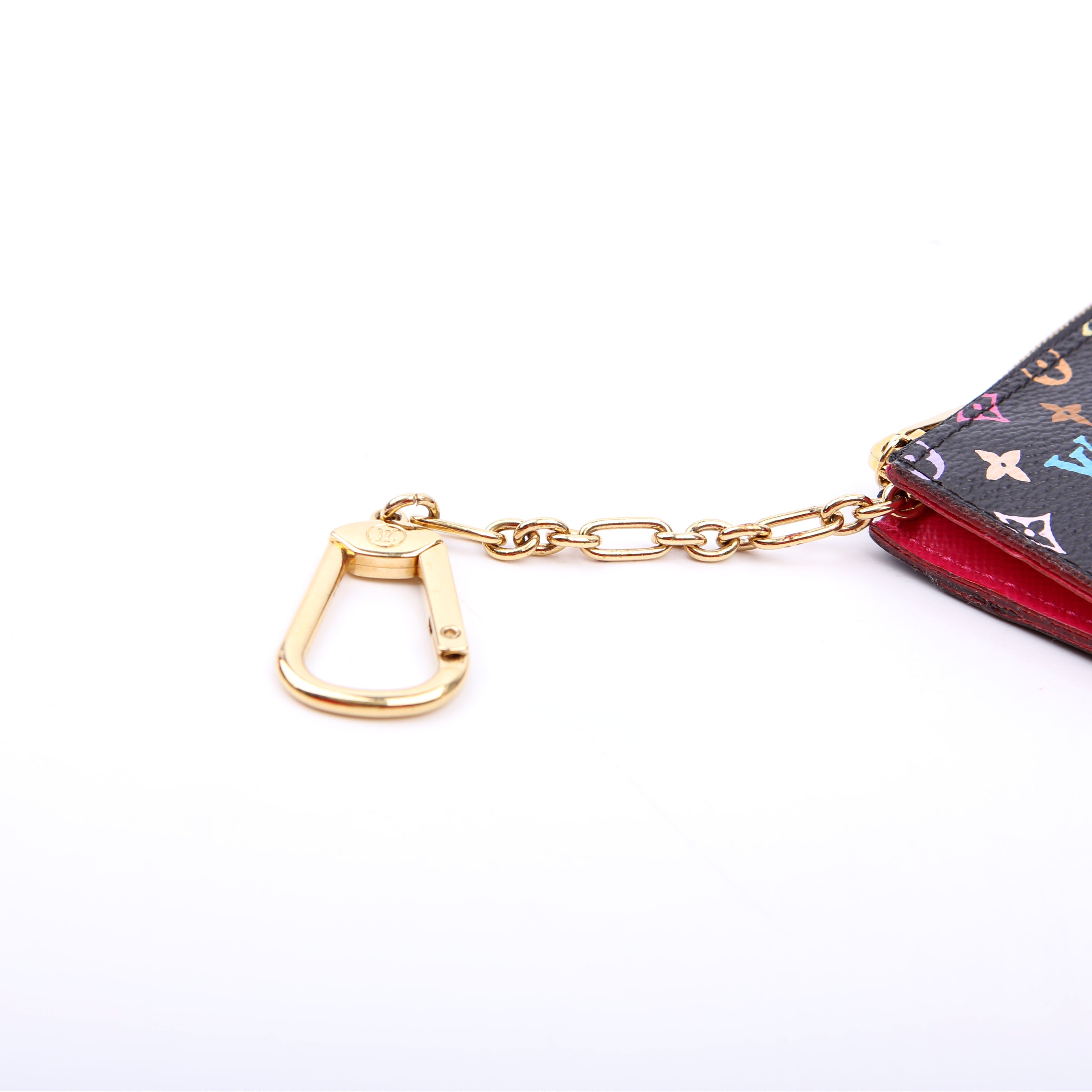 Pochette Cles NM Multicolor Monogram Black