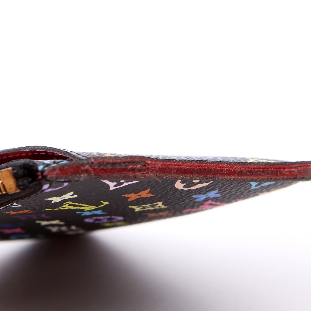 Pochette Cles NM Multicolor Monogram Black