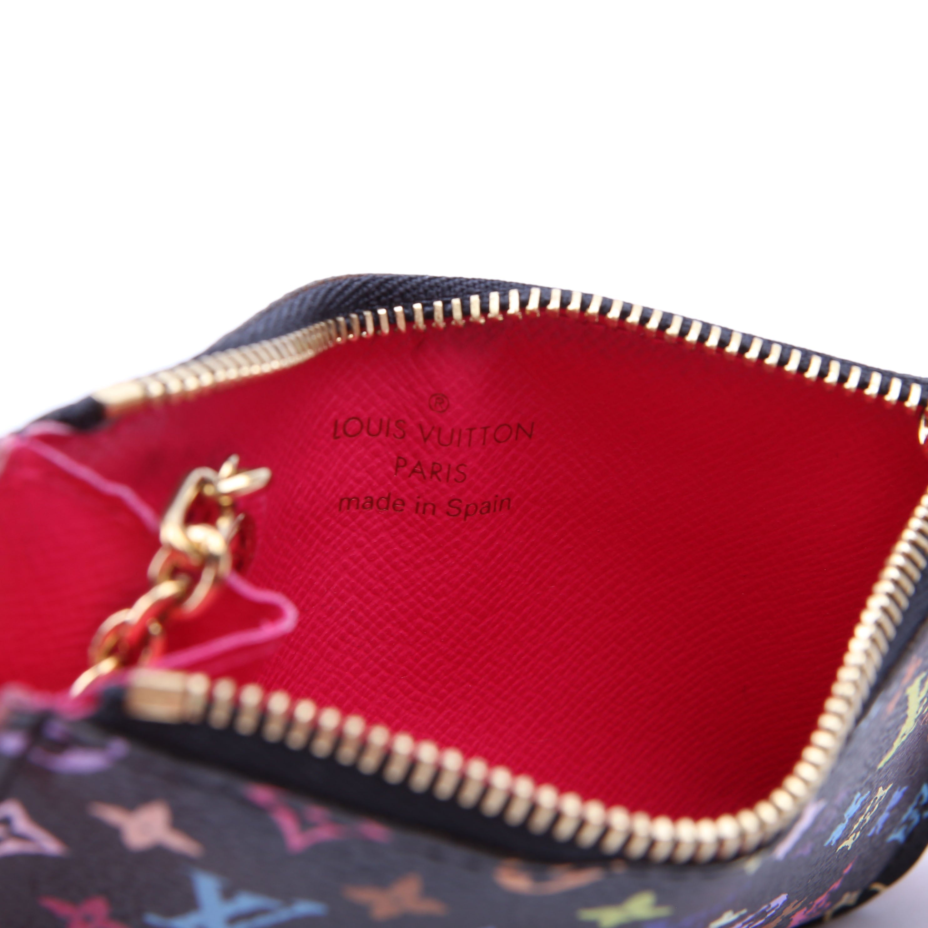 Pochette Cles NM Multicolor Monogram Black