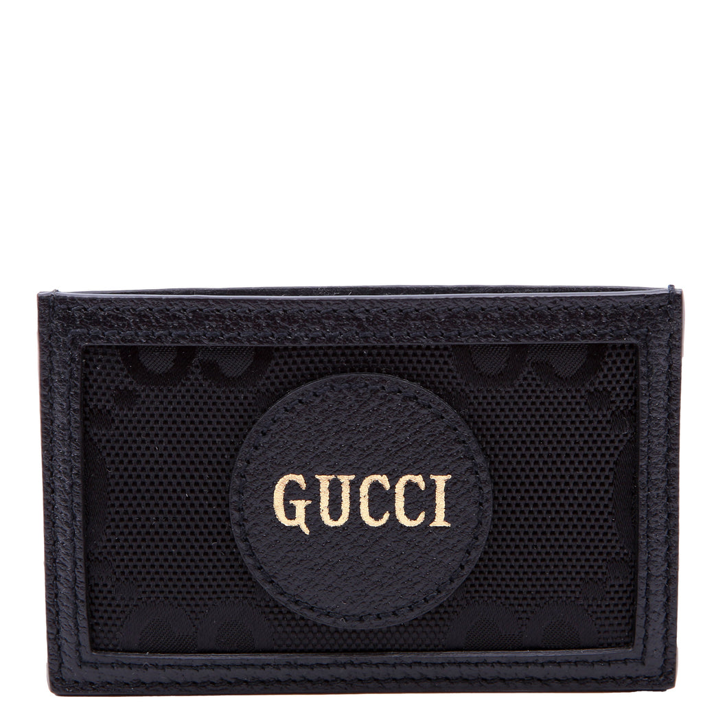 625578 GG Nylon Off The Grid Card Holder Black