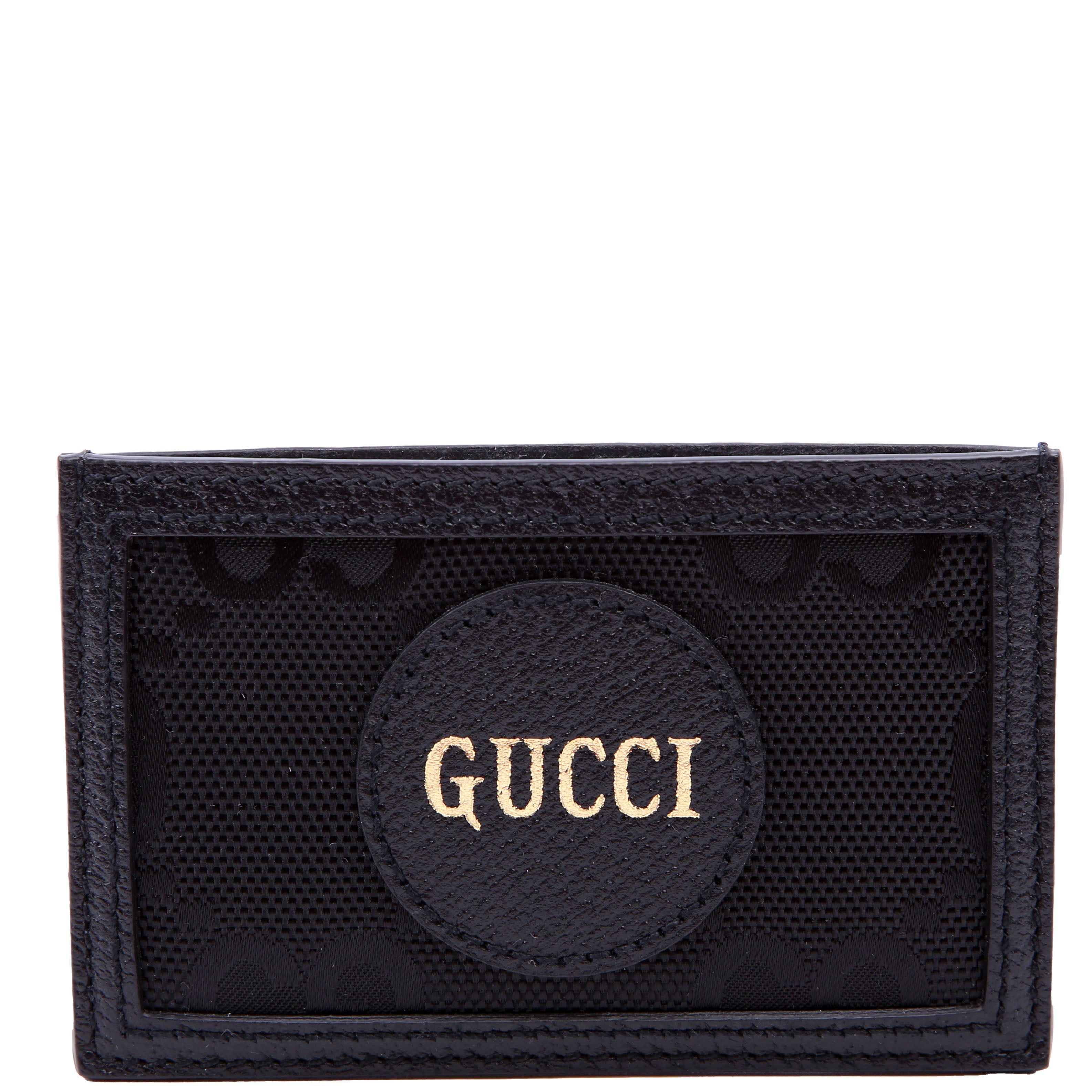 625578 GG Nylon Off The Grid Card Holder Black