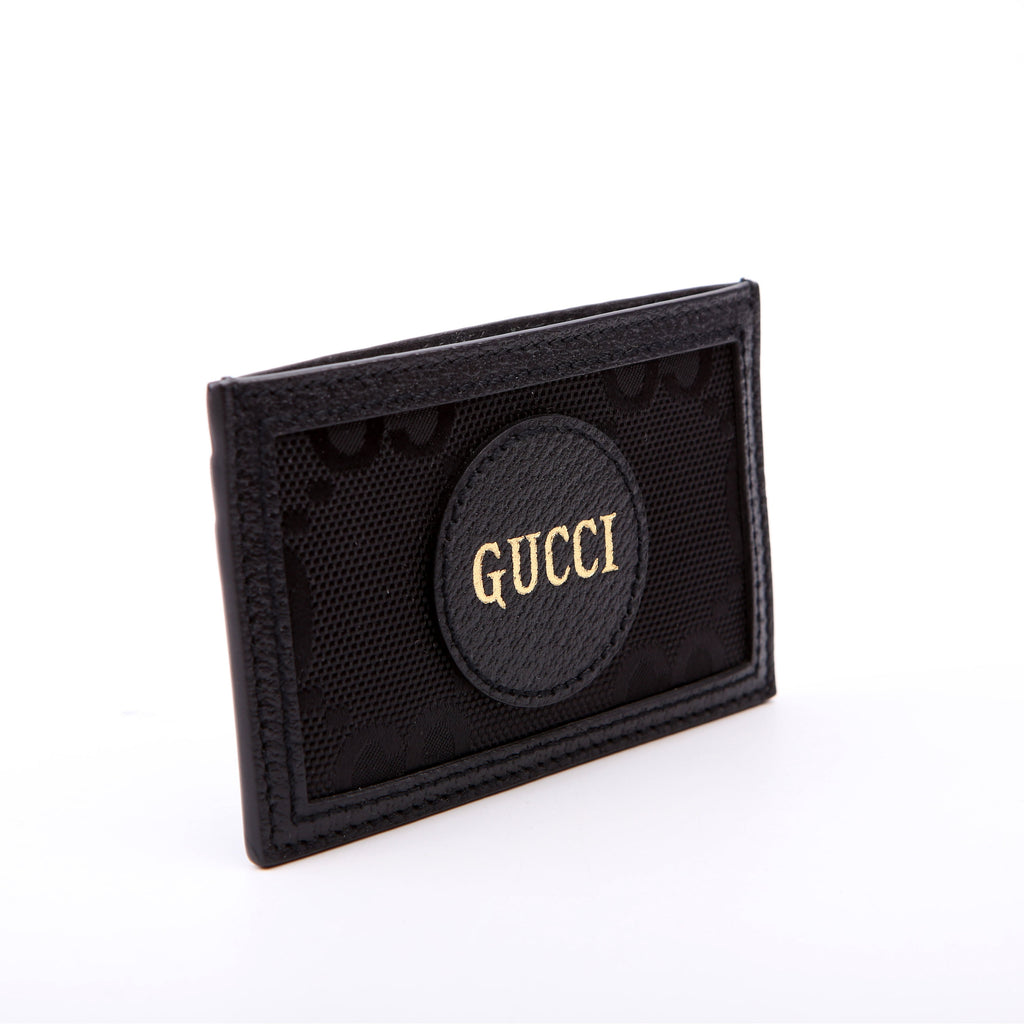 625578 GG Nylon Off The Grid Card Holder Black