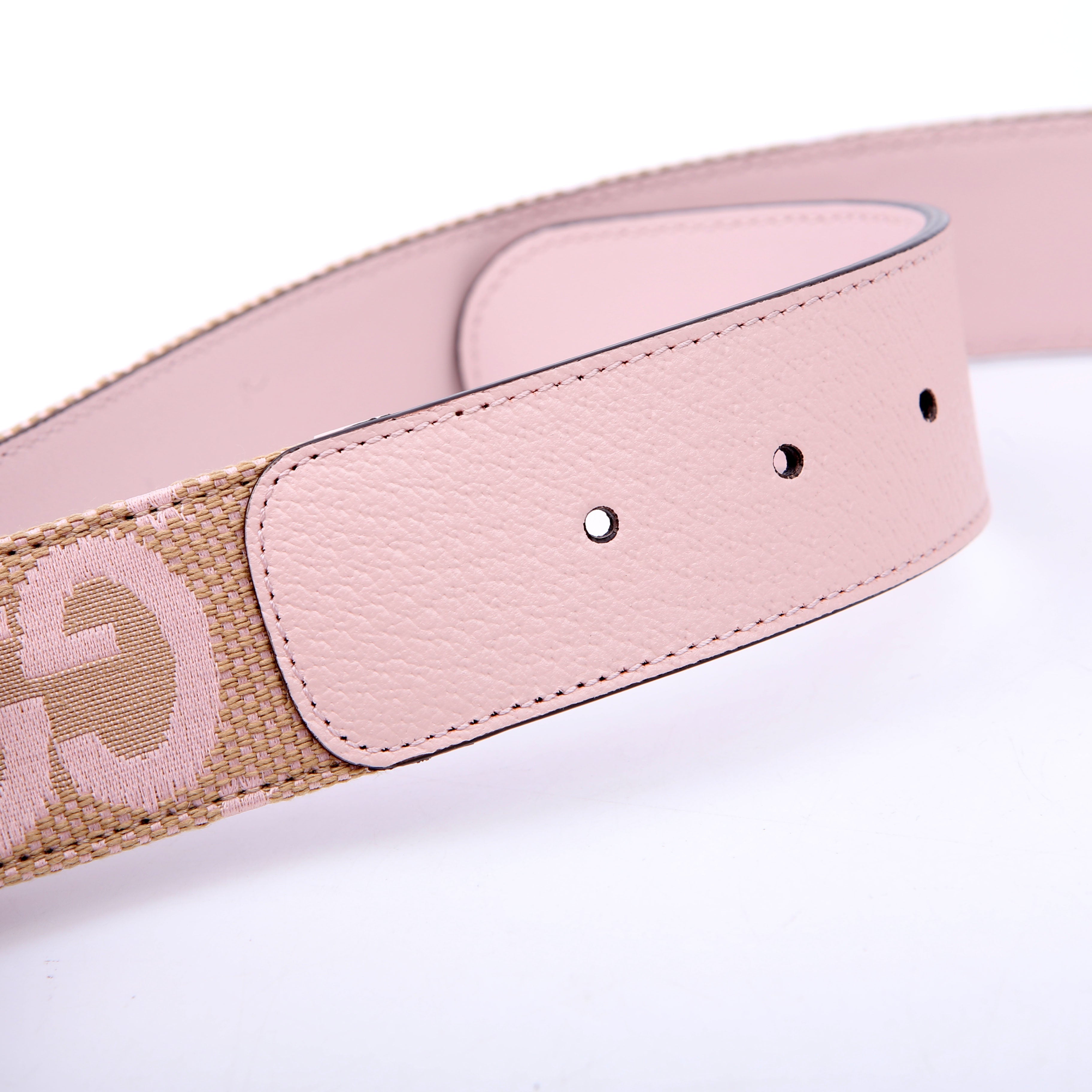 Gucci 400593 Marmont Jumbo GG Belt Size 75/30 Pink