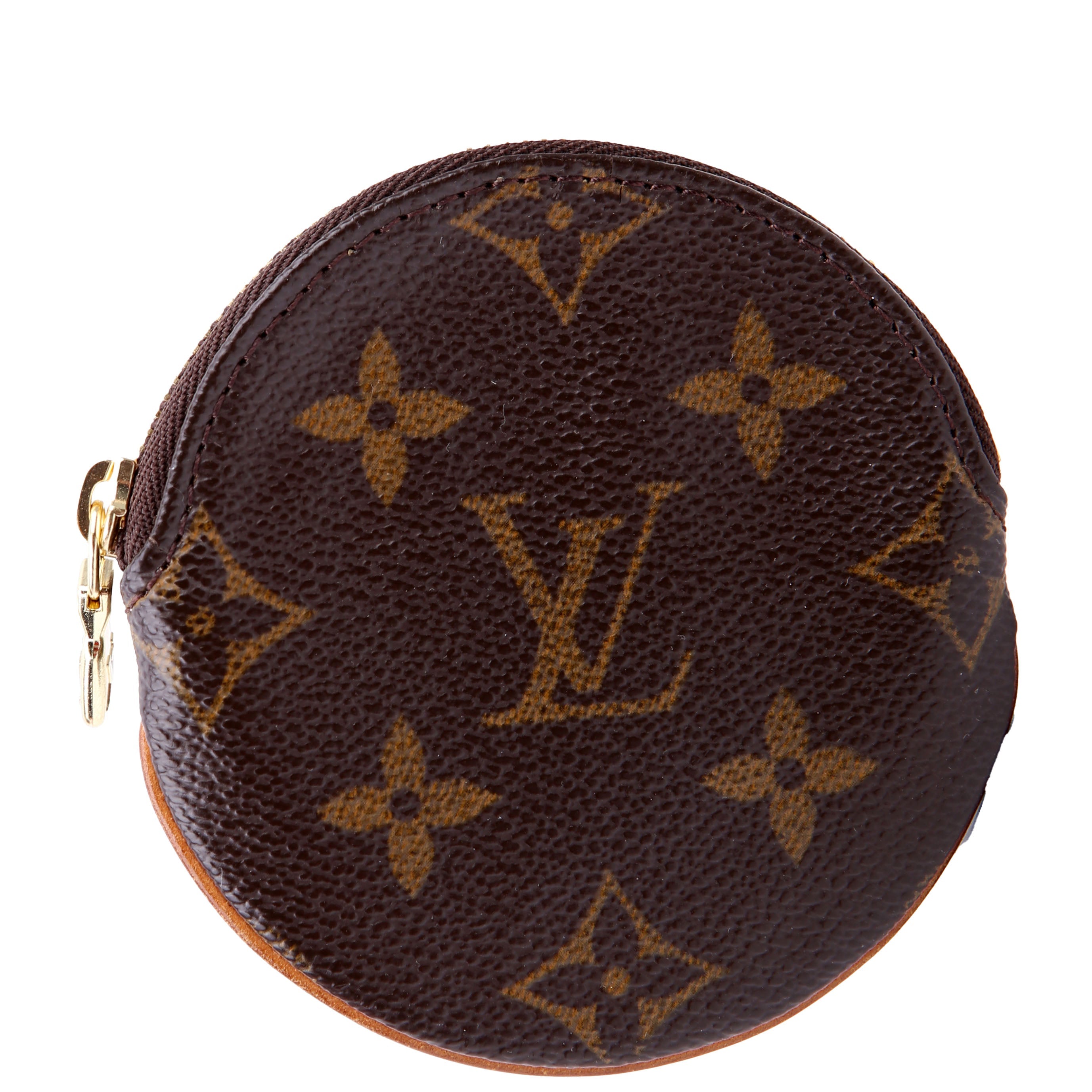 Round Coin Purse Monogram
