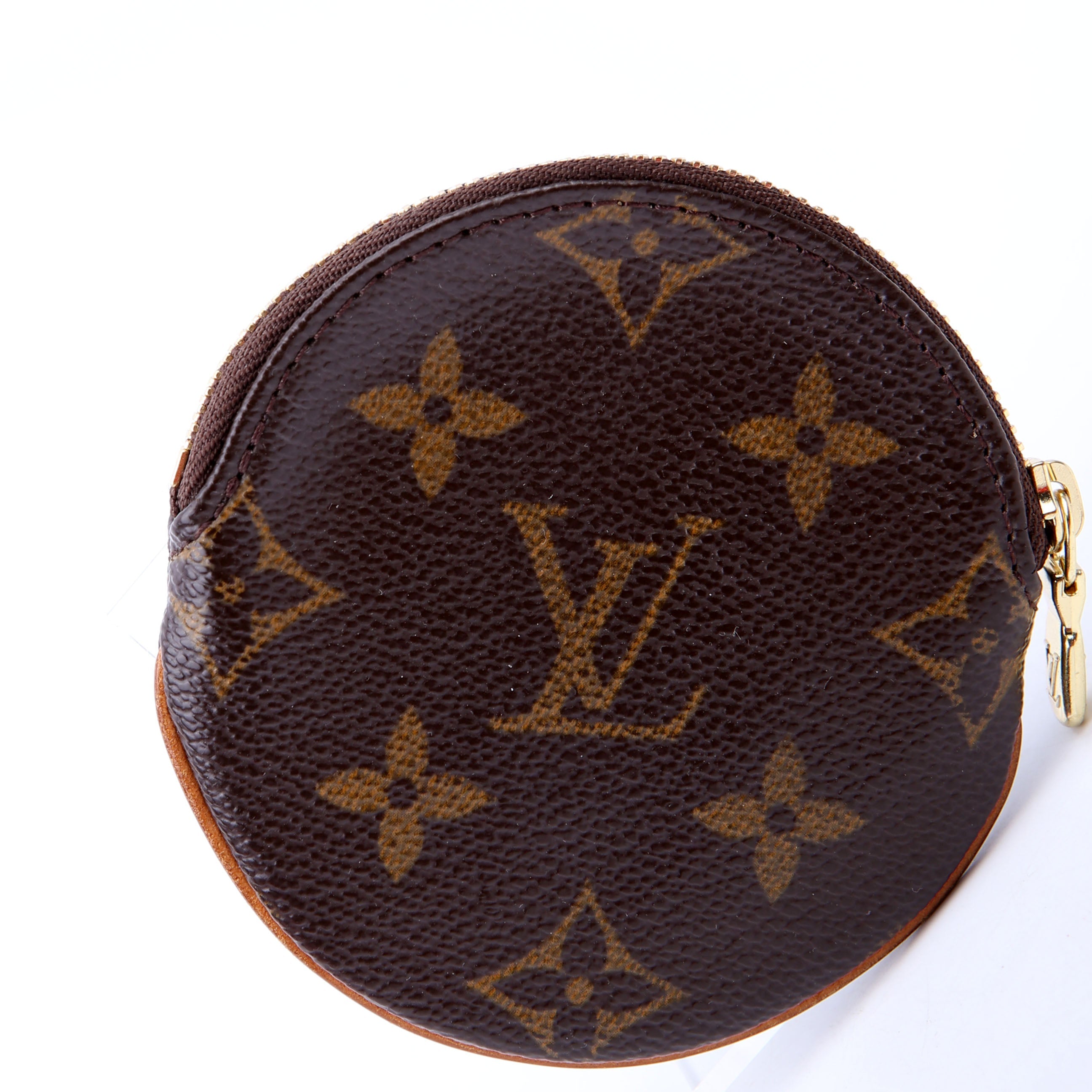 Round Coin Purse Monogram