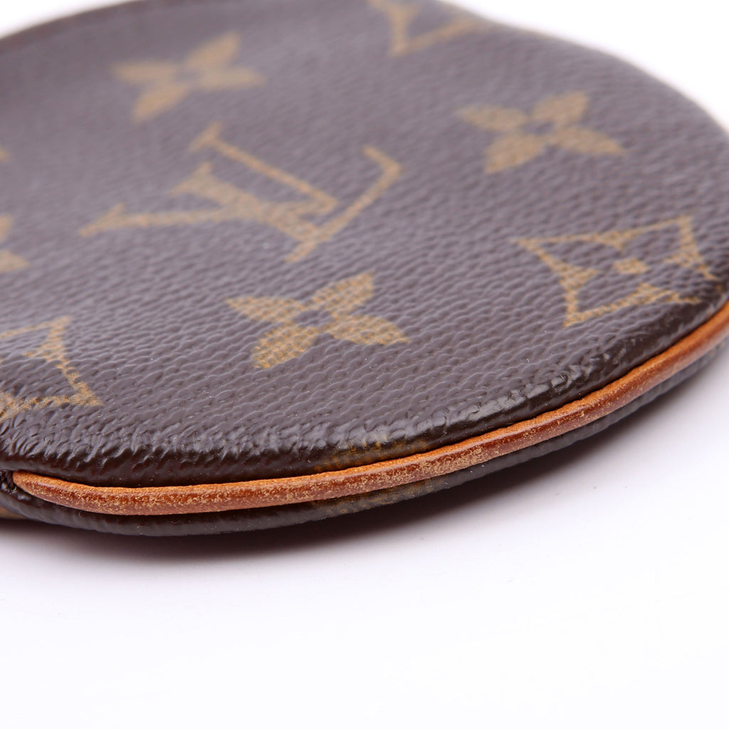Round Coin Purse Monogram