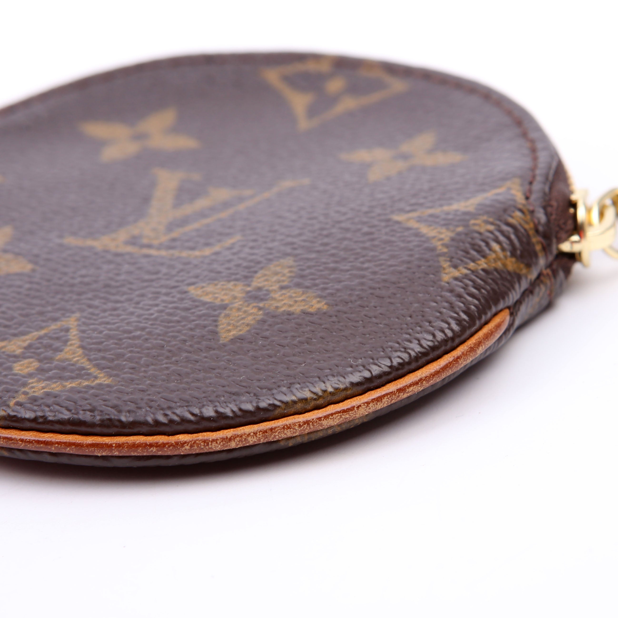 Round Coin Purse Monogram
