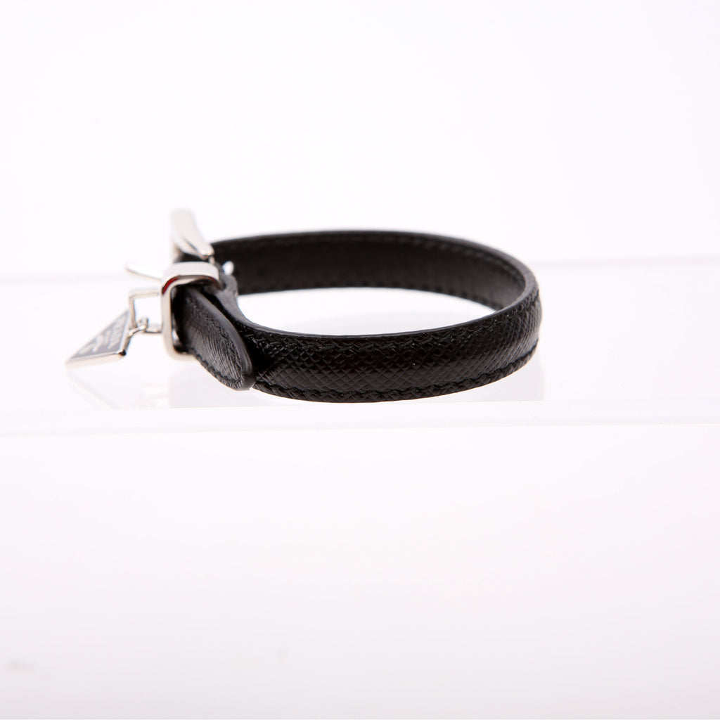 Triangle Logo Bracelet Black