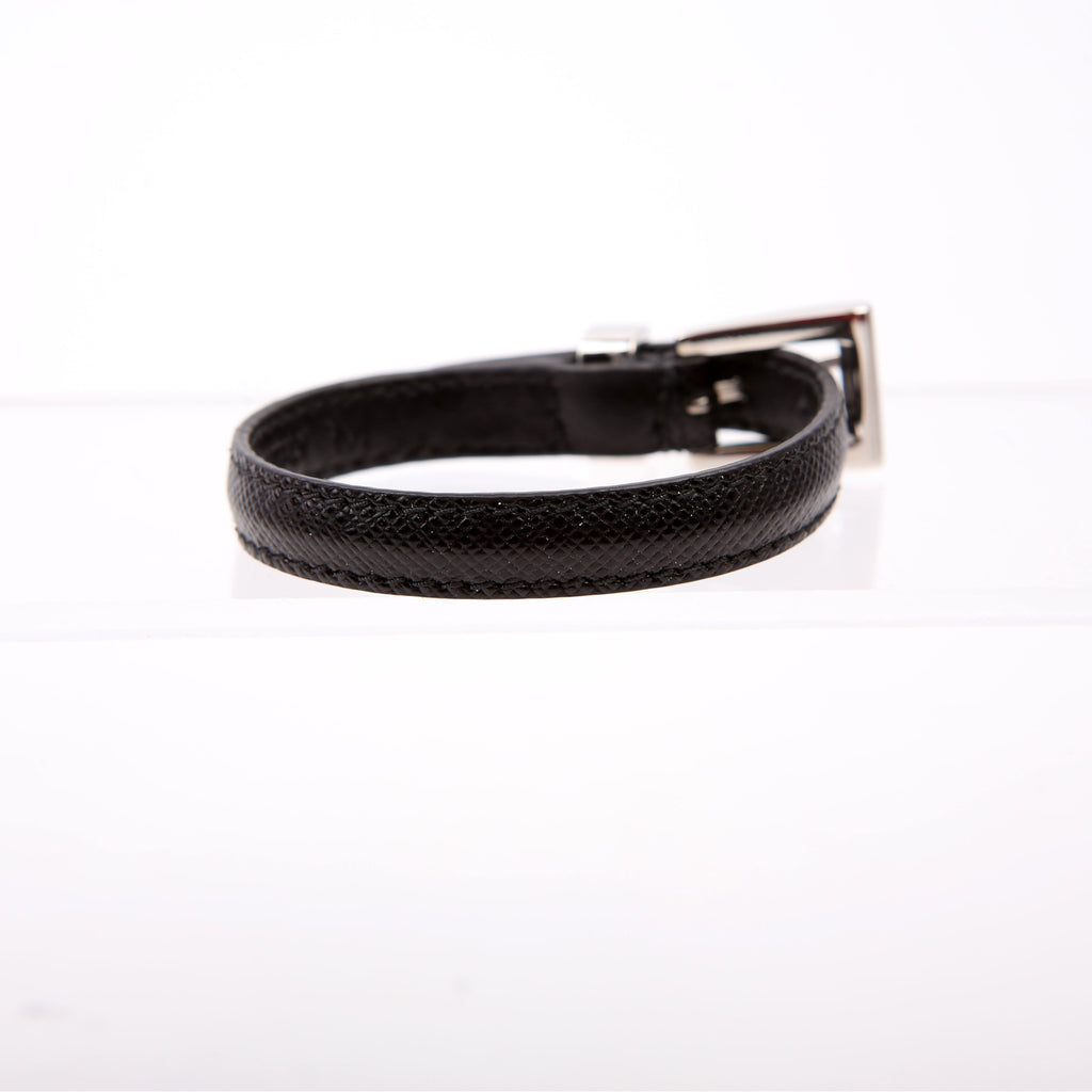 Triangle Logo Bracelet Black