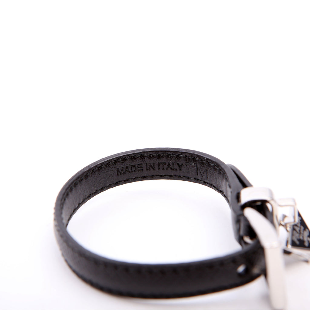 Triangle Logo Bracelet Black