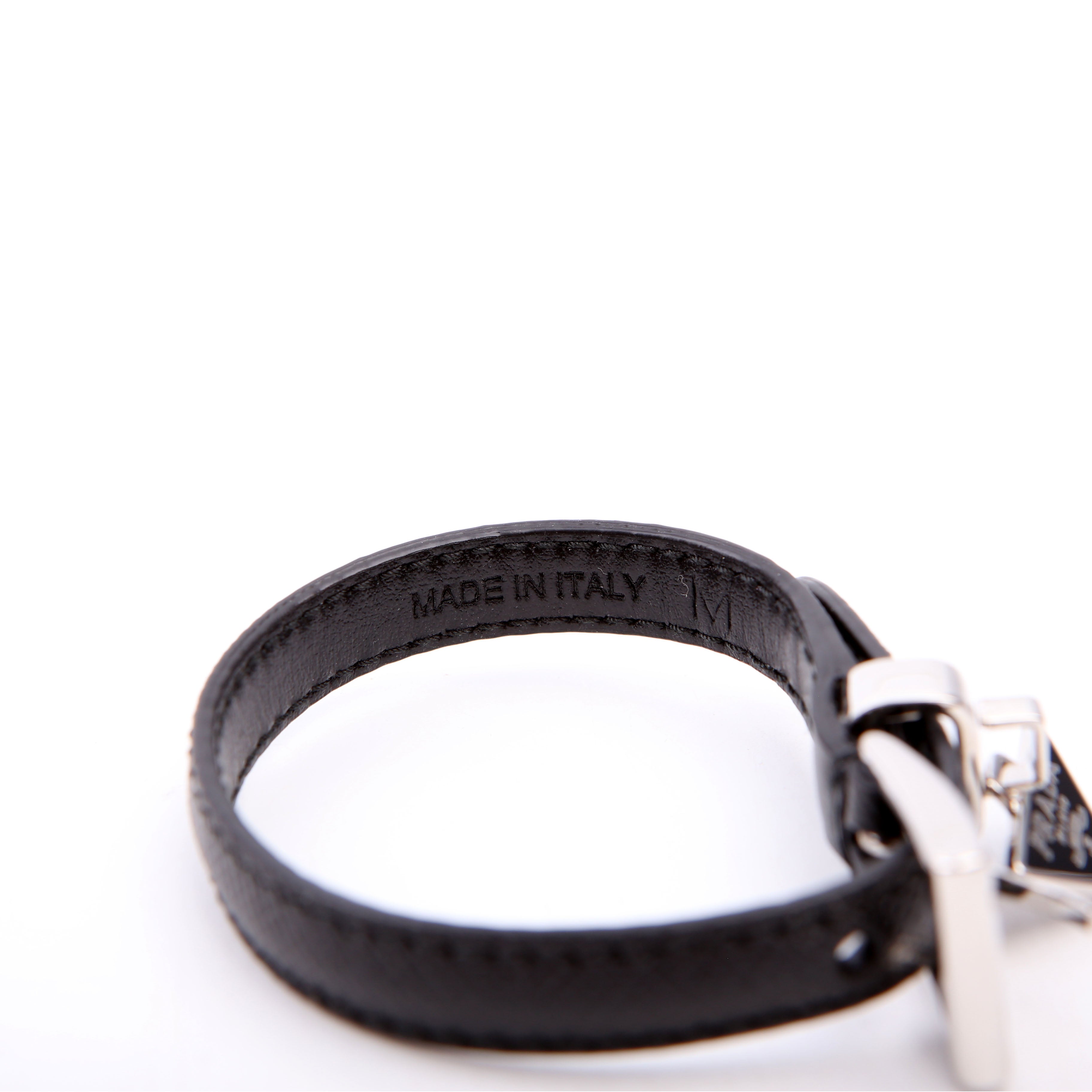 Triangle Logo Bracelet Black