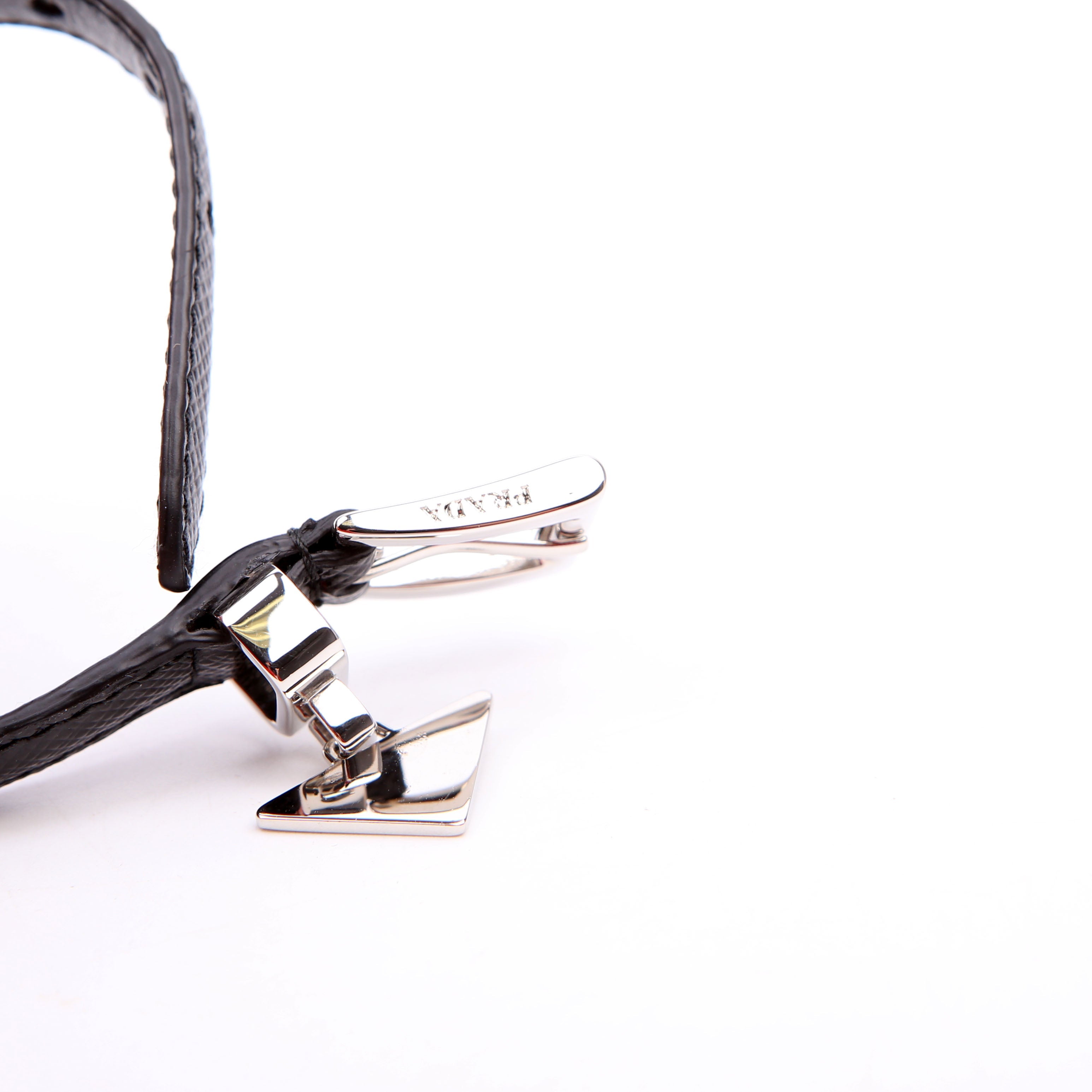 Triangle Logo Bracelet Black