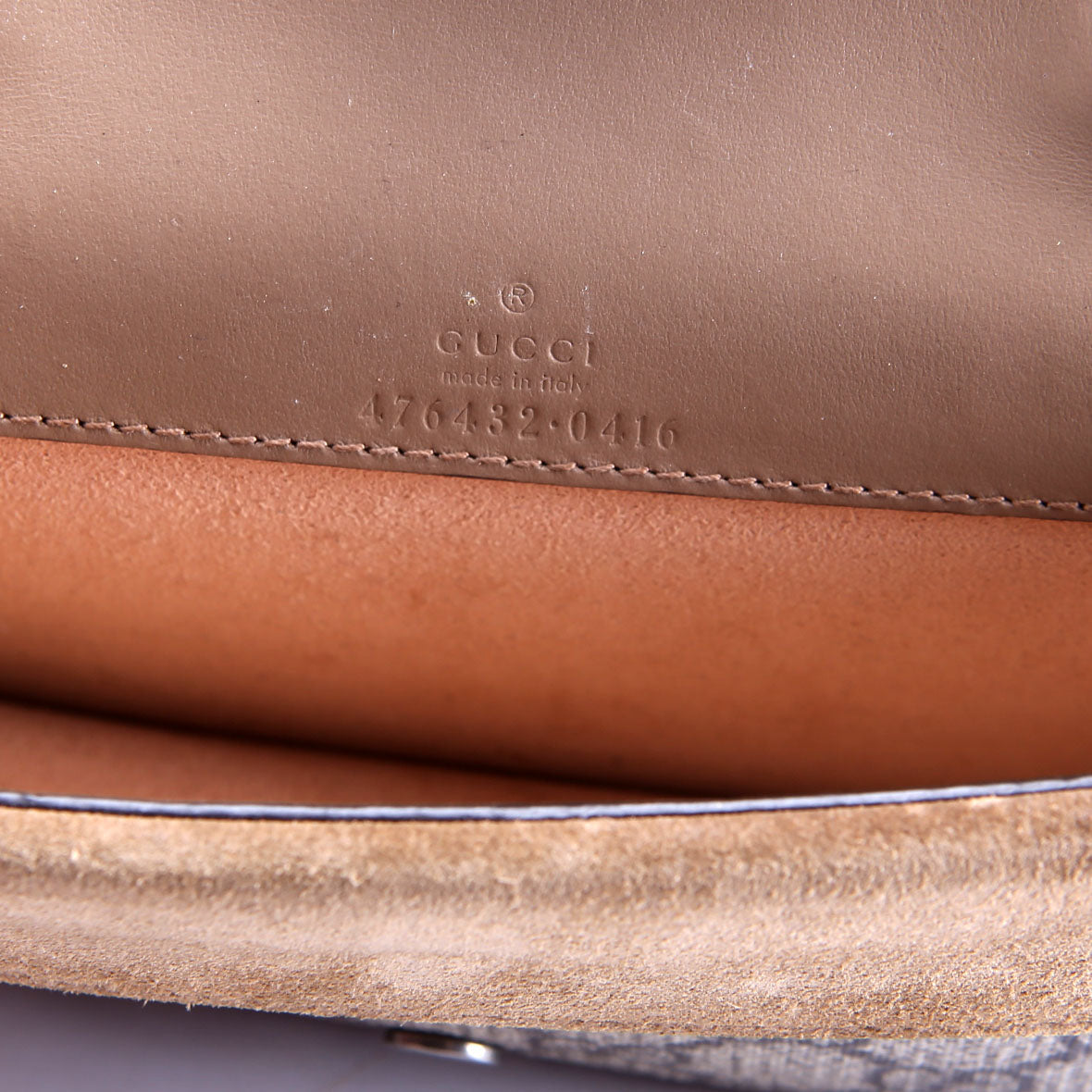476432 Dionysus GG Super Mini Tan