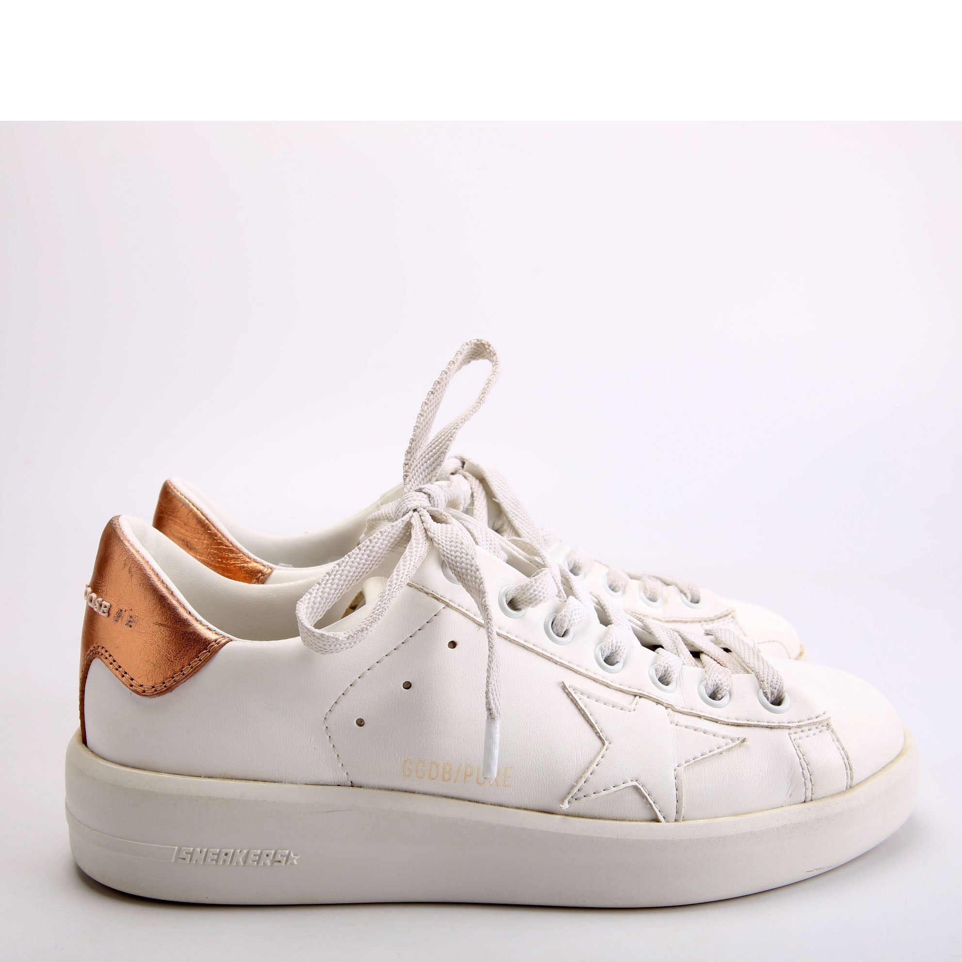 Purestar Sneakers Size 37 White/Bronze