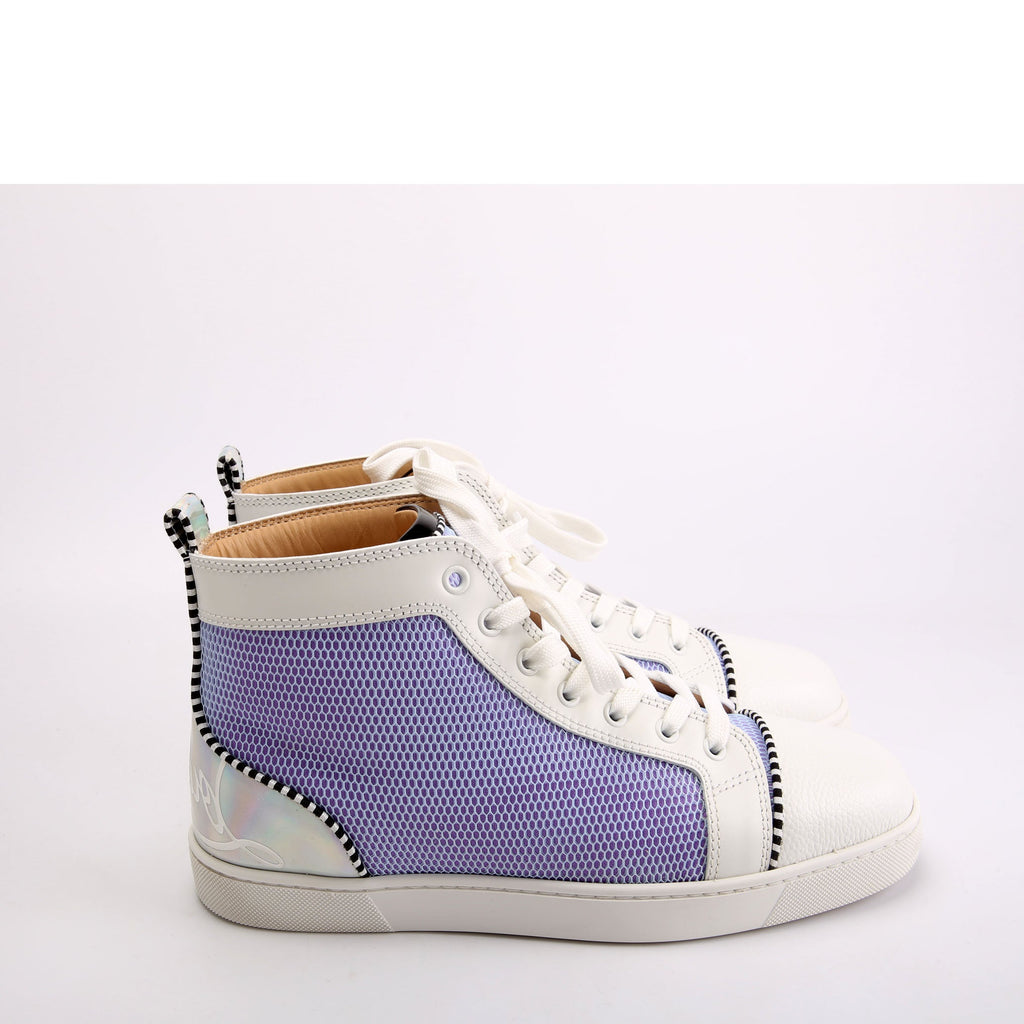 Fun Louis High Top Mesh Sneakers 41 Multicolor/White