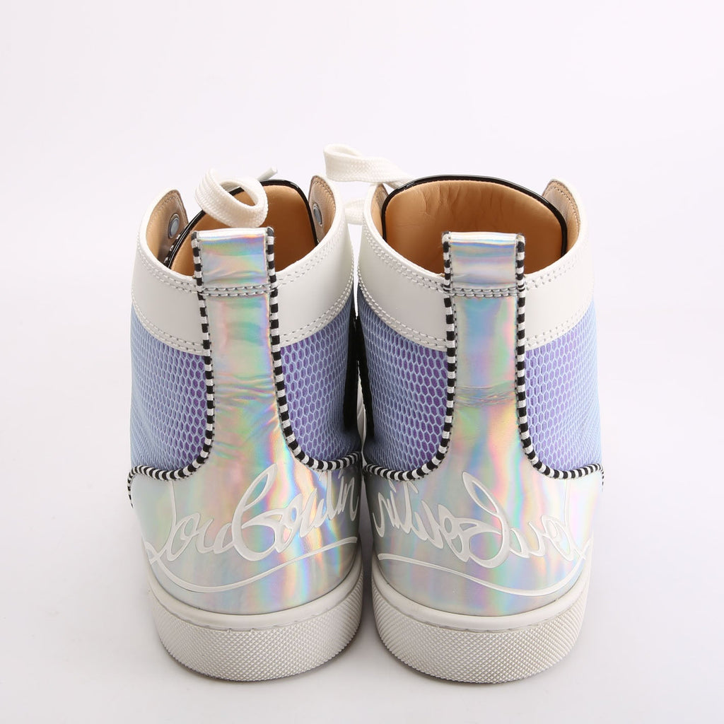 Fun Louis High Top Mesh Sneakers 41 Multicolor/White