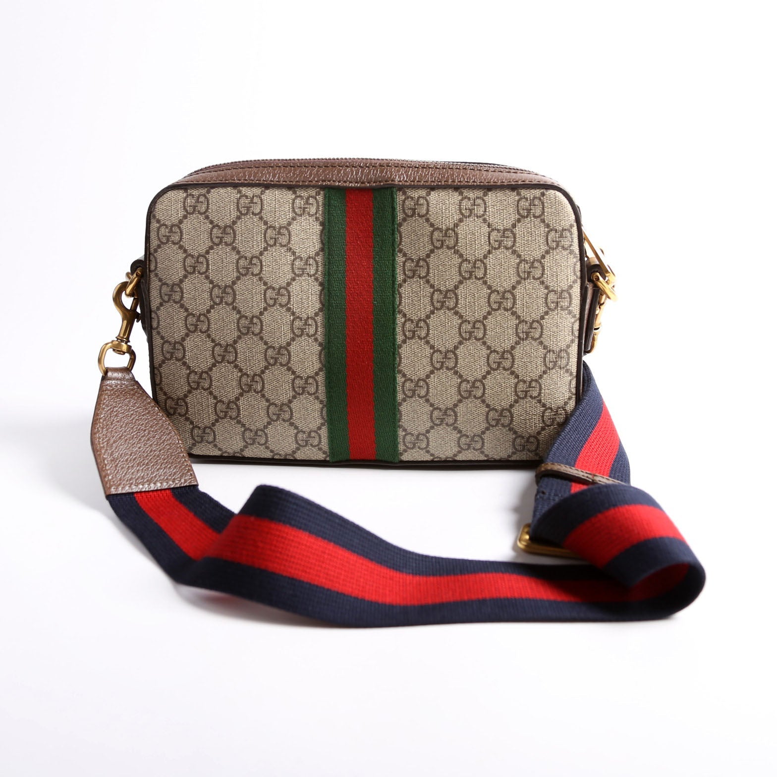 699439 GG Supreme Ophidia Small Wristlet Crossbody