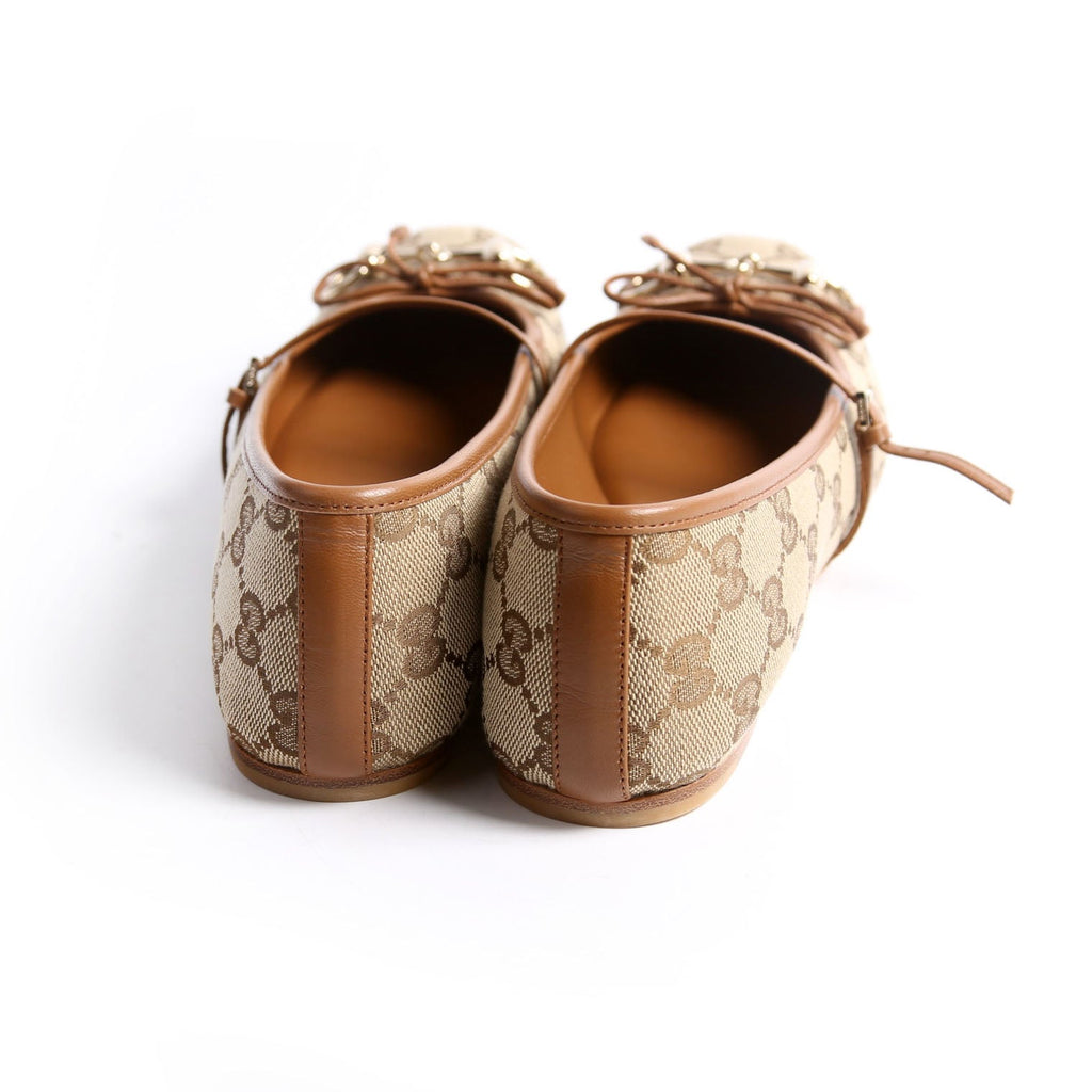 GG Horsebit Ballet Flat Size 38
