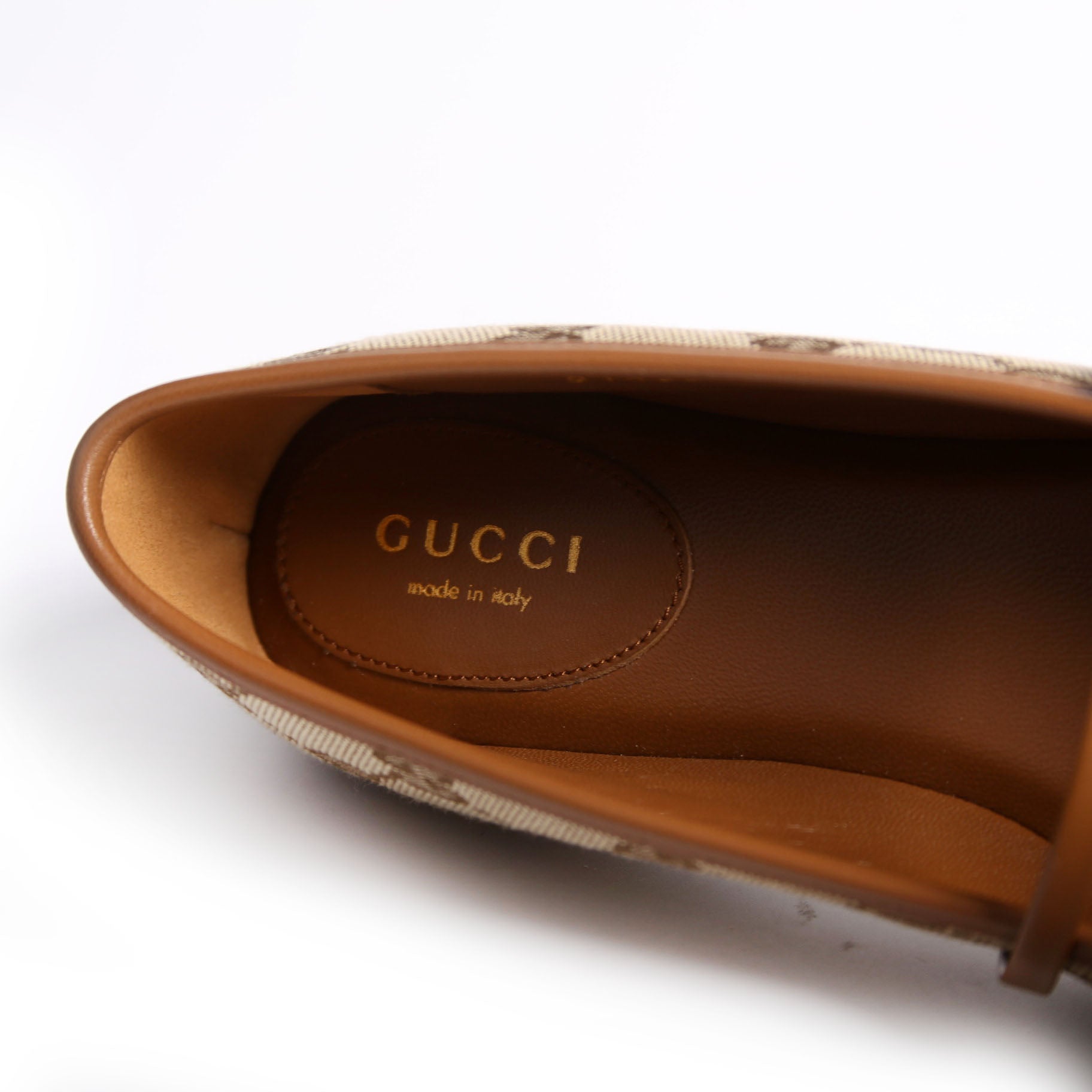 GG Horsebit Ballet Flat Size 38