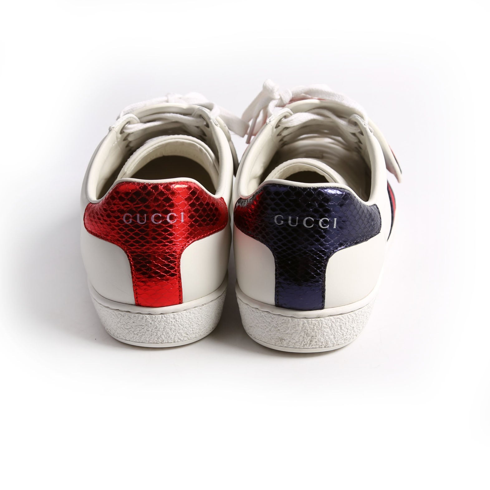 Gucci Ace Web Blind For Love Sneakers Size 38