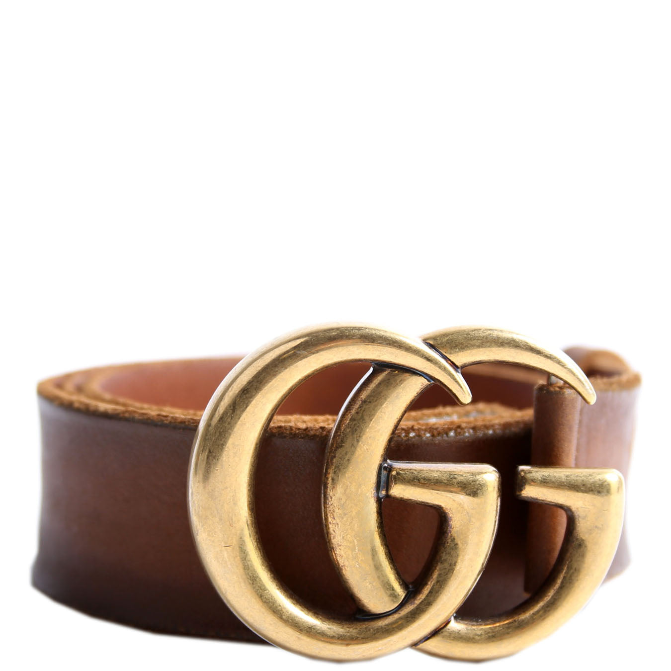 409416 GG Leather Wide Size 85/34