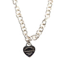 Please Return To Heart Chain Choker 925