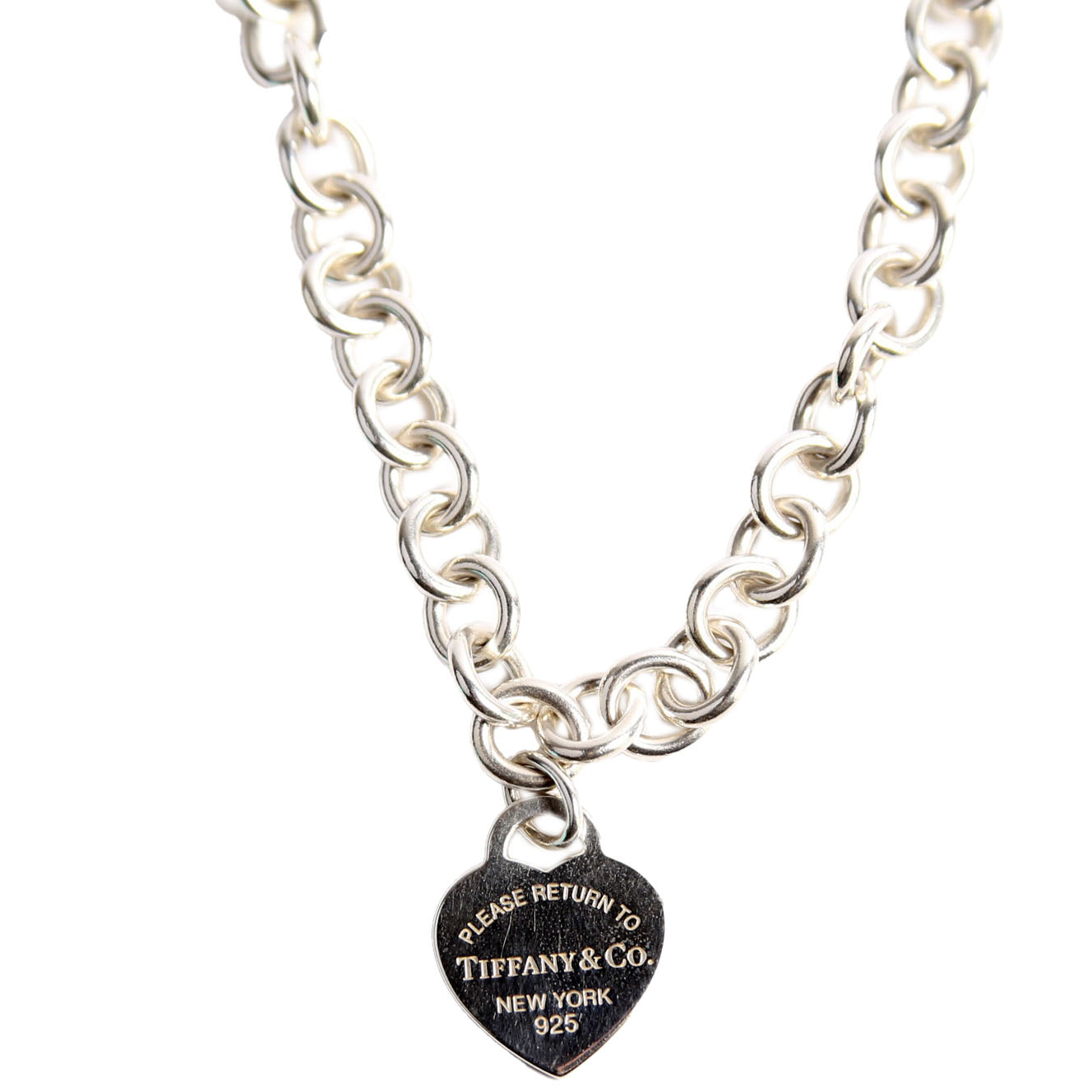 Please Return To Heart Chain Choker 925