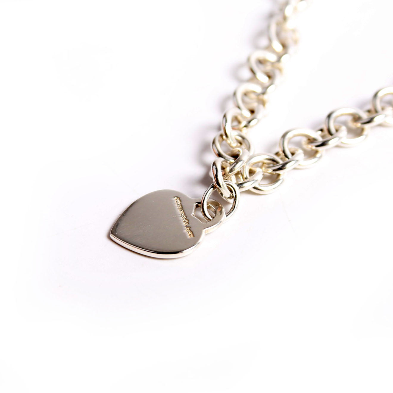 Please Return To Heart Chain Choker 925