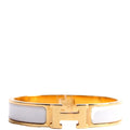 Clic Clac Narrow PM White/Gold