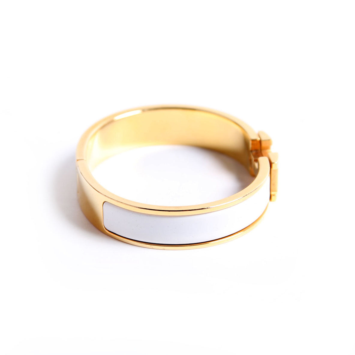 Clic Clac Narrow PM White/Gold