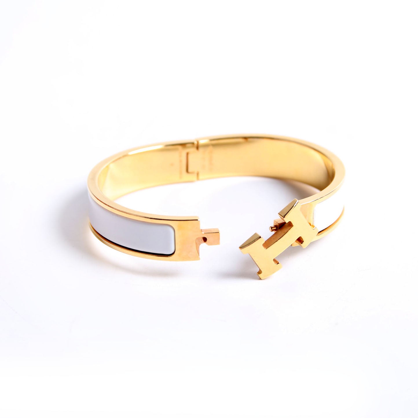 Clic Clac Narrow PM White/Gold