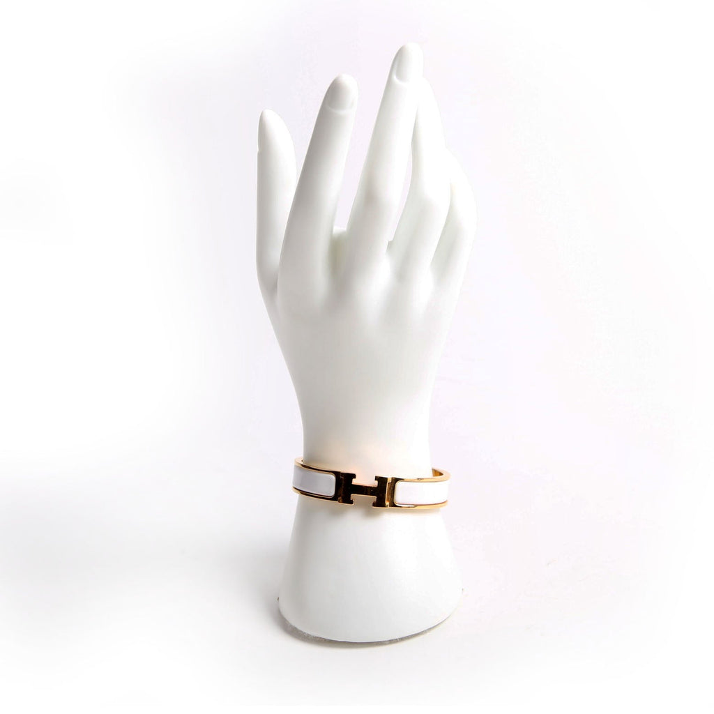 Clic Clac Narrow PM White/Gold