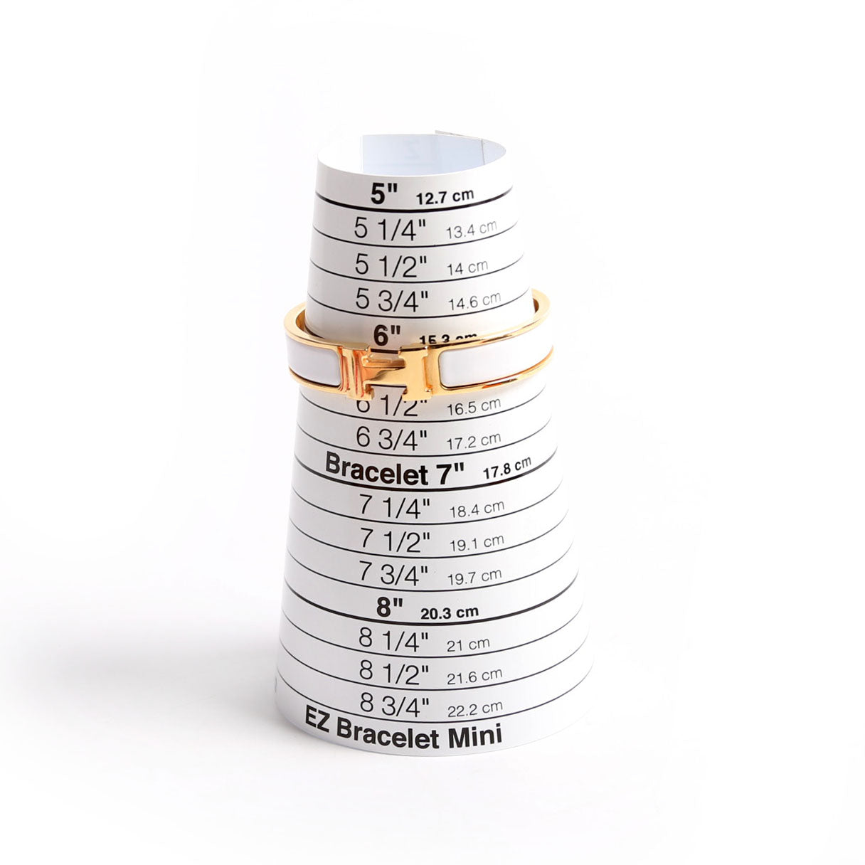 Clic Clac Narrow PM White/Gold