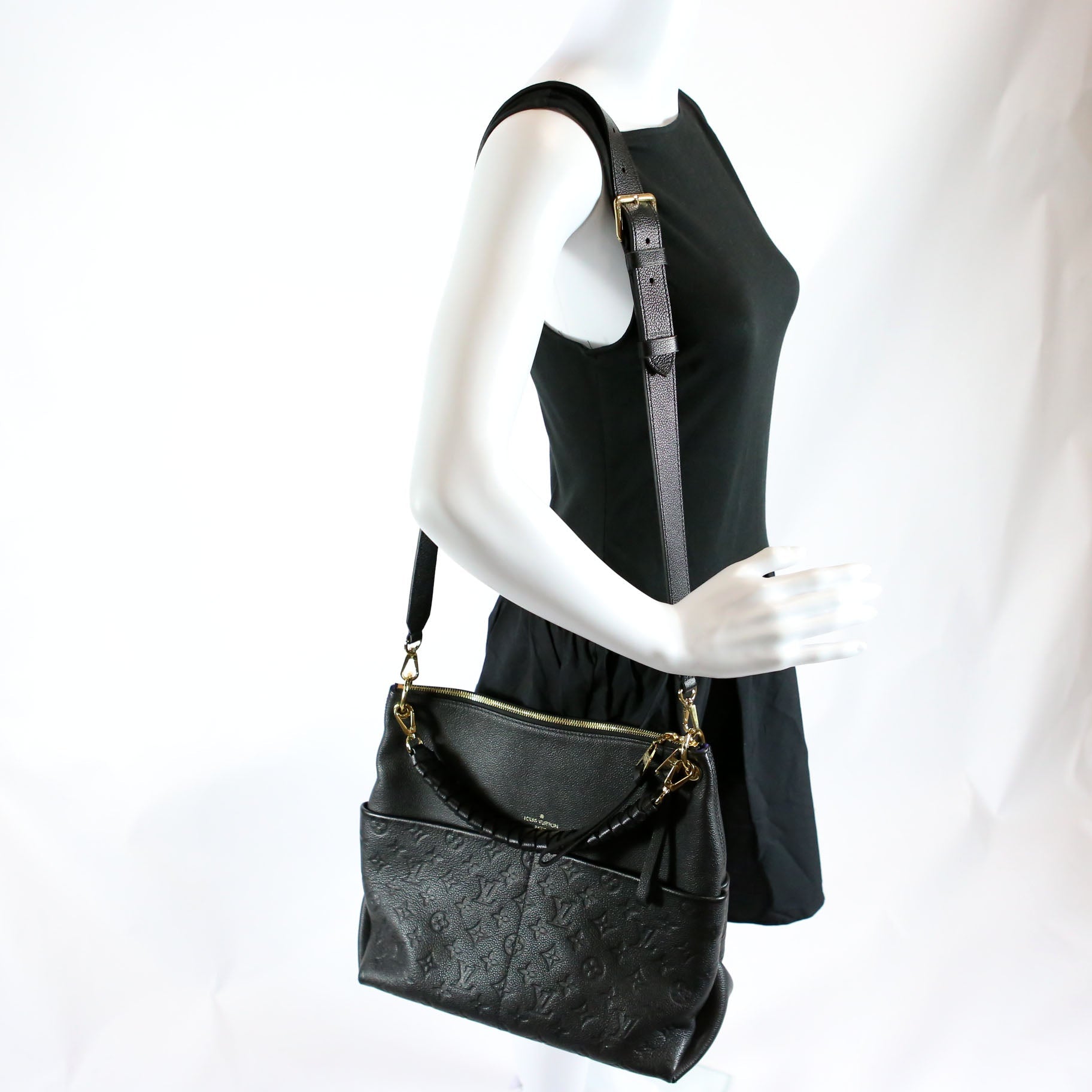 Maida Hobo Empreinte Black