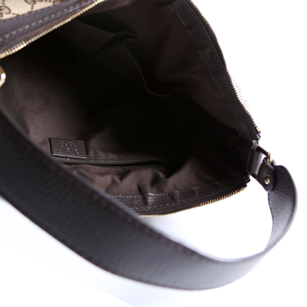 364843 GG Canvas Sukey Hobo Medium Brown