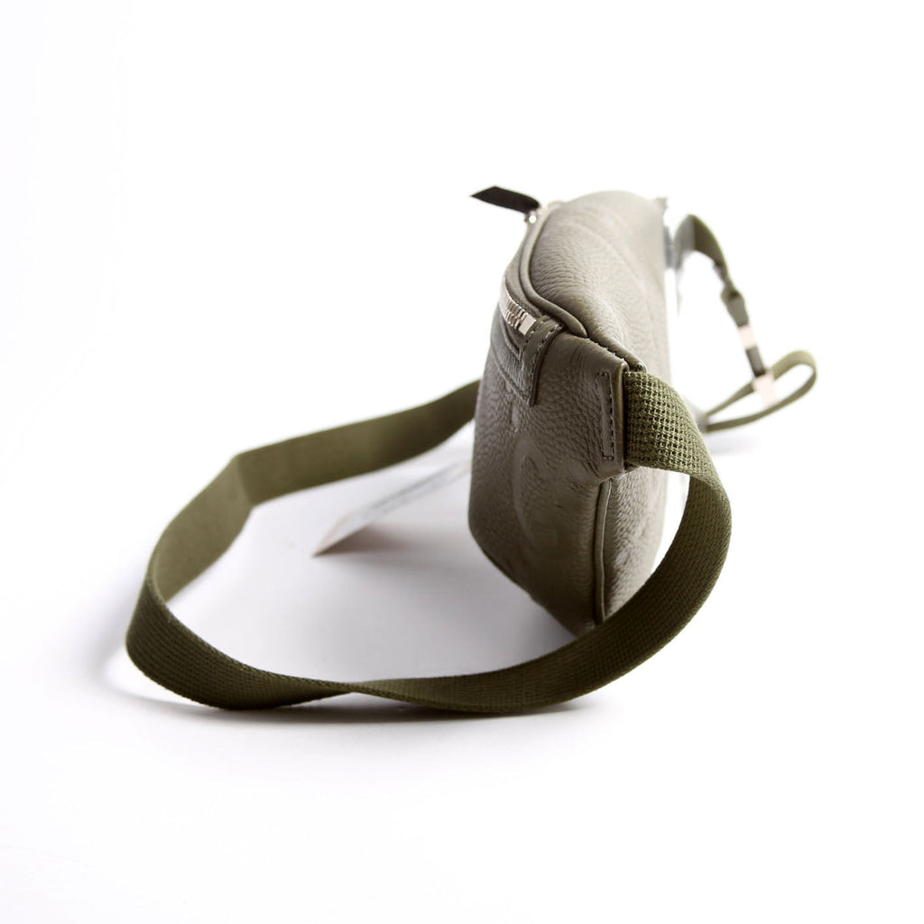 Gucci 658582 GG Embossed Belt Bag Green