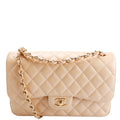 Classic Flap Jumbo Caviar 25-28M Nude
